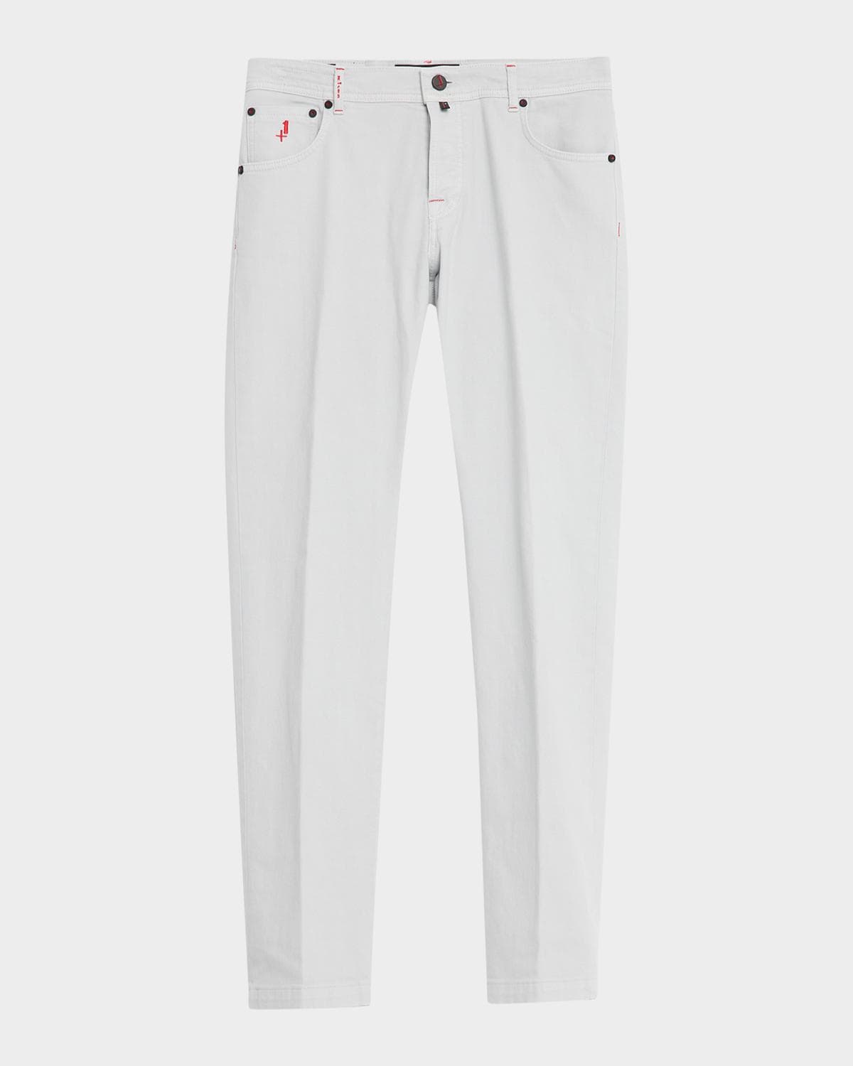 Kiton Men's Plus One Slim Stretch Five-Pocket Pants