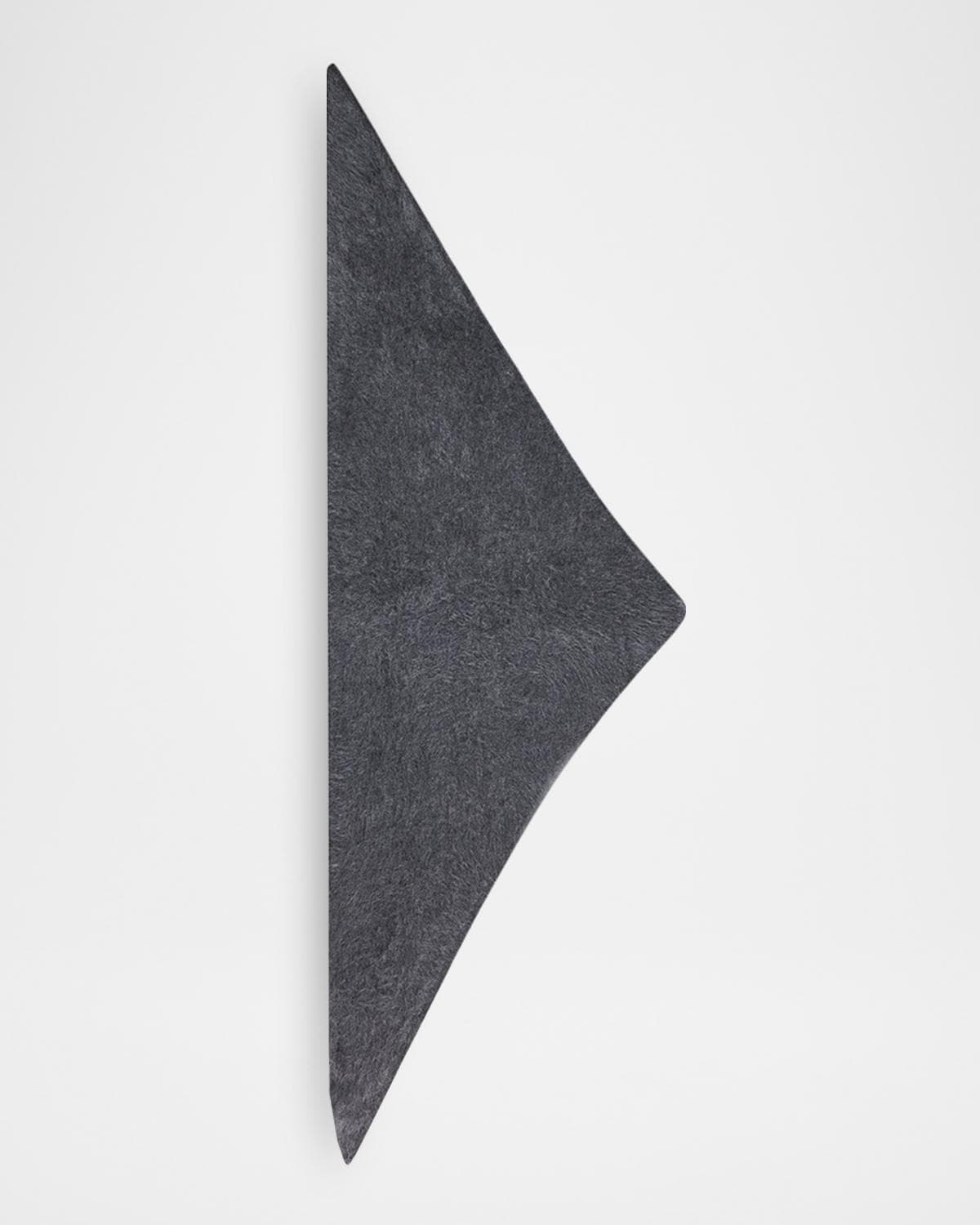 Lisa Yang Brushed Cashmere Bandana Scarf