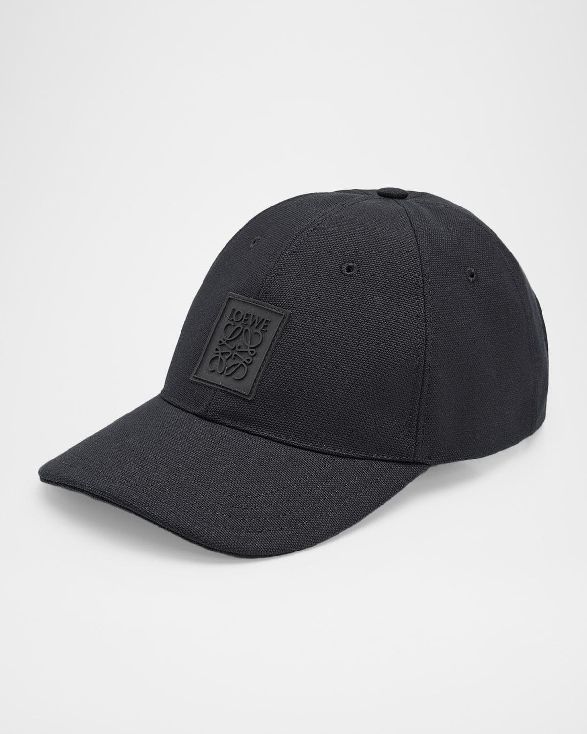 LOEWE Men's Anagram Patch Cotton Baseball Cap