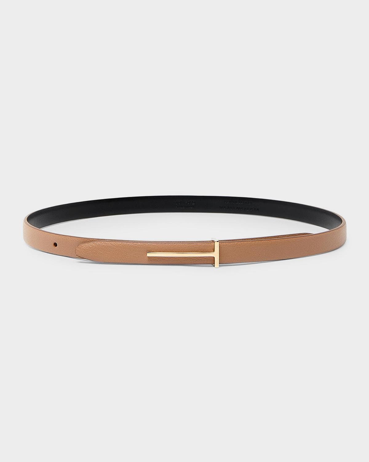 TOM FORD T Leather Belt