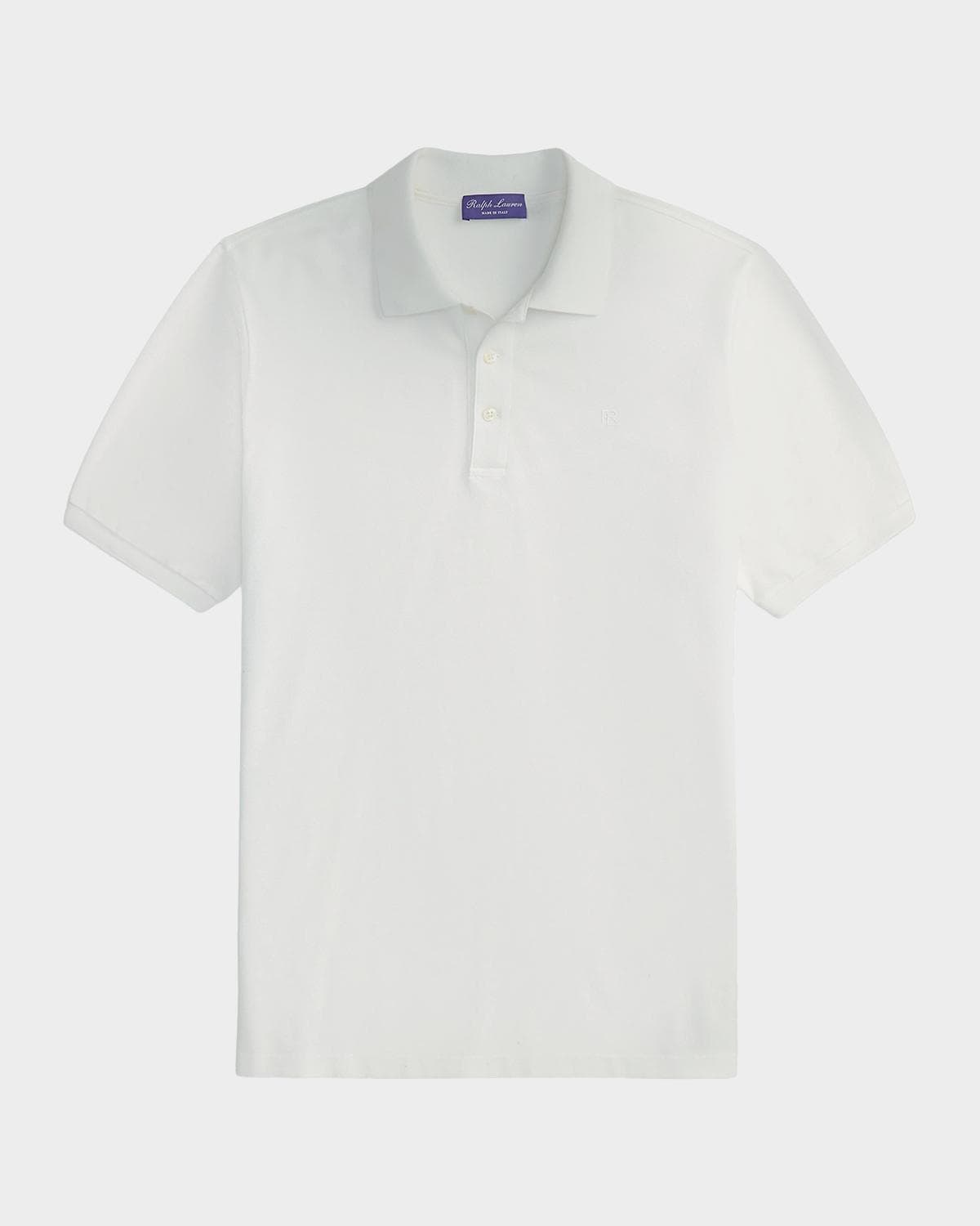 Ralph Lauren Purple Label Men's Custom Slim Fit Piqué Polo Shirt