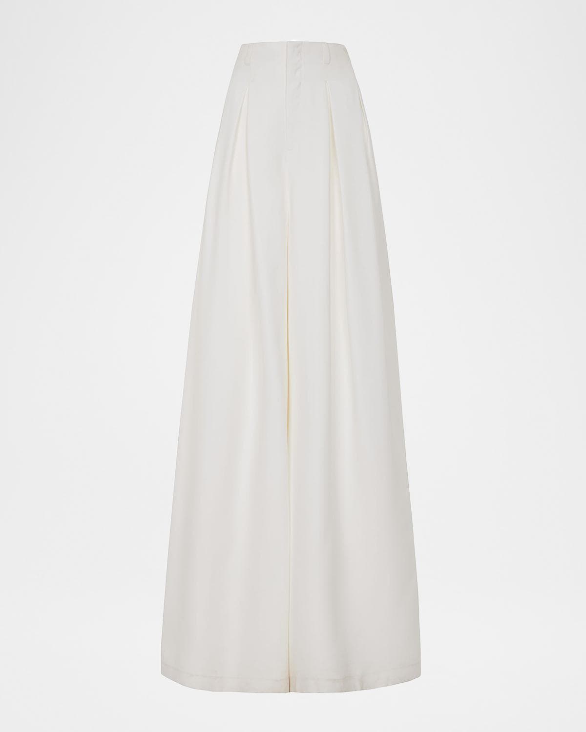 Ralph Lauren Collection Greer Cady Pleated Pants