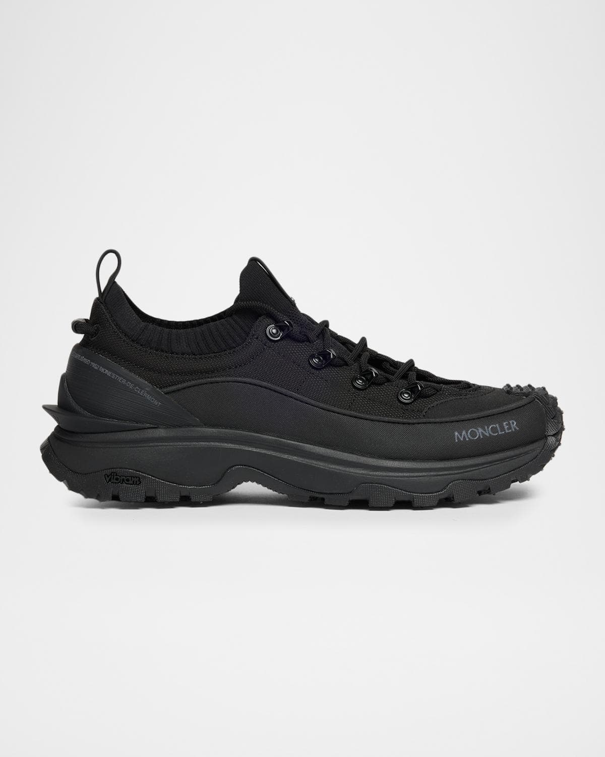 Moncler Men's Trailgrip Lite3 Nubuck & Suede Low-Top Sneakers