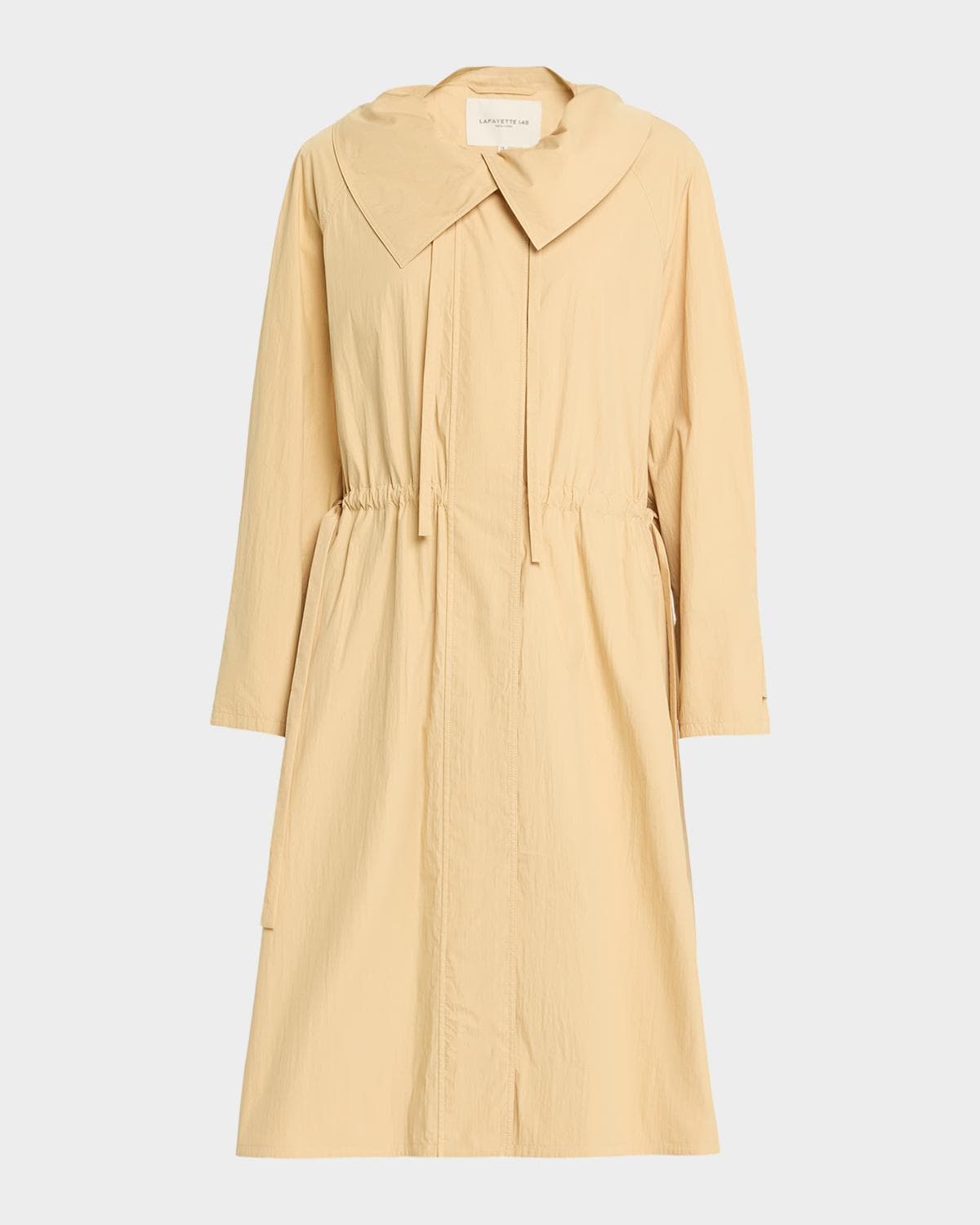 Lafayette 148 New York Travel Cotton Oversized Coat