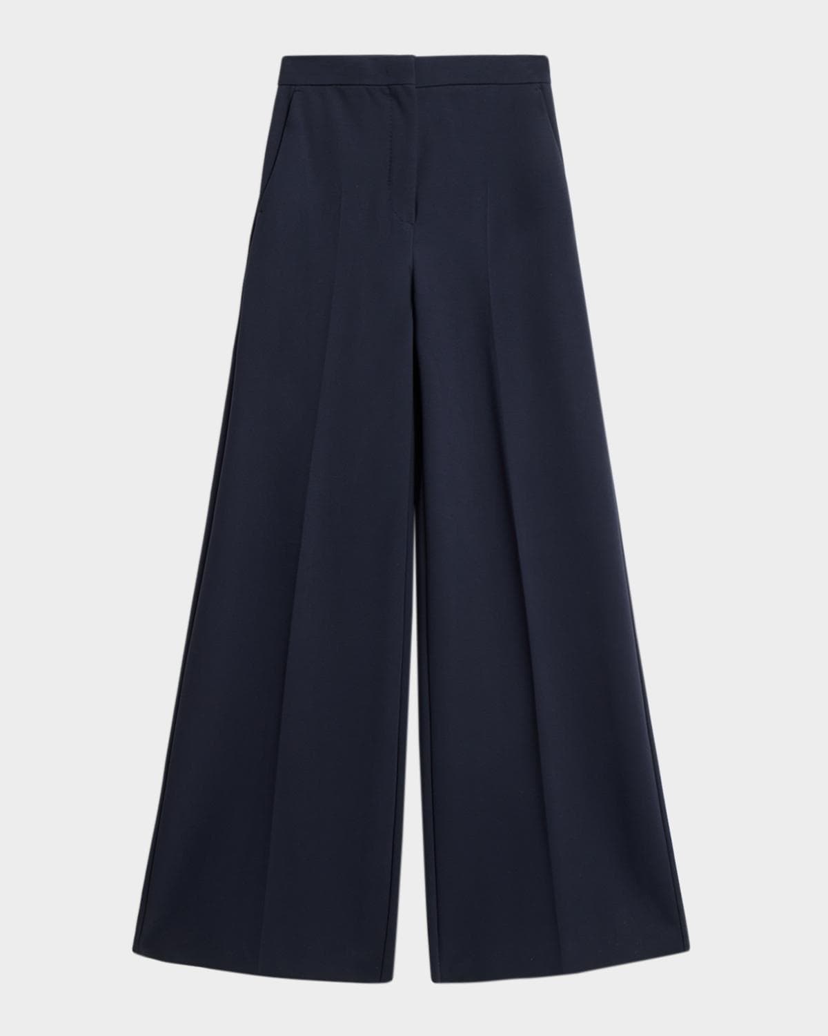 Max Mara Taverna Wide-Leg Jersey Pants