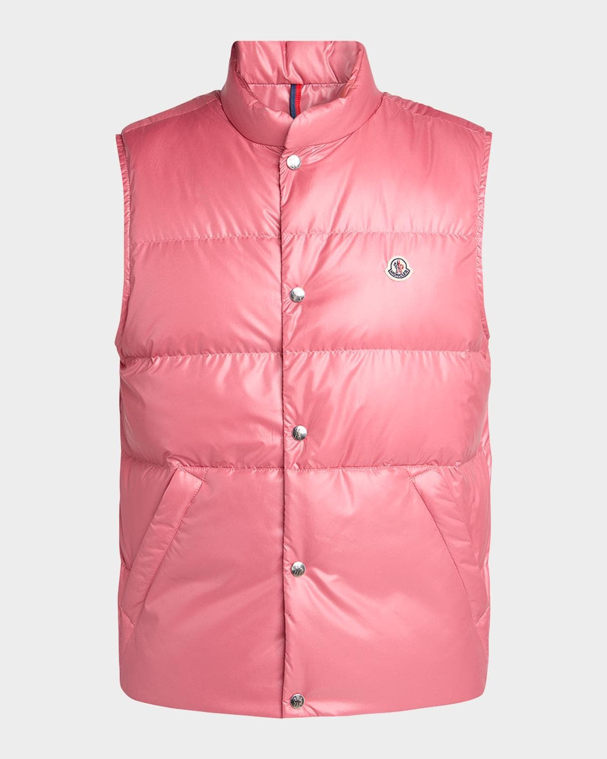 Moncler Men's Restigo Snap-Front Quilted Vest · 3