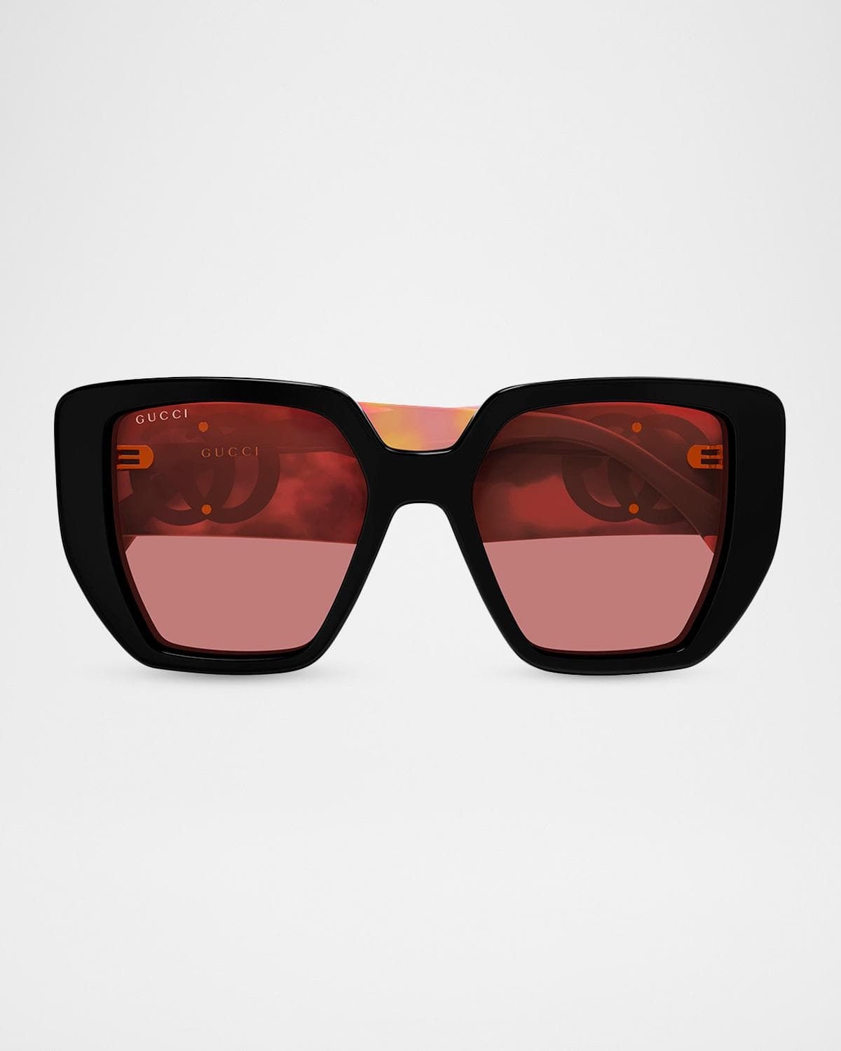 Gucci 54mm Acetate Square Sunglasses