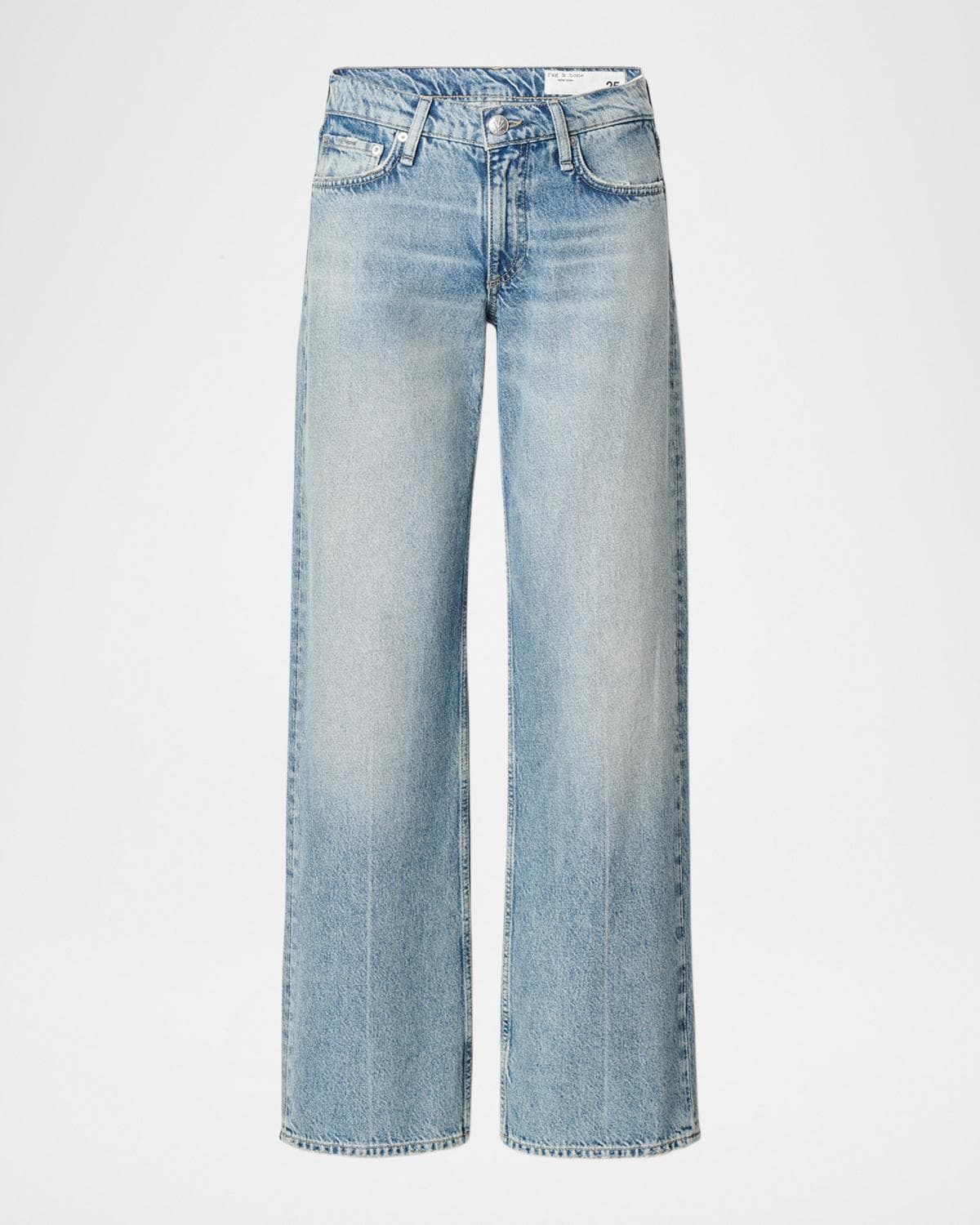 rag & bone Cam Low-Rise Relaxed Jeans