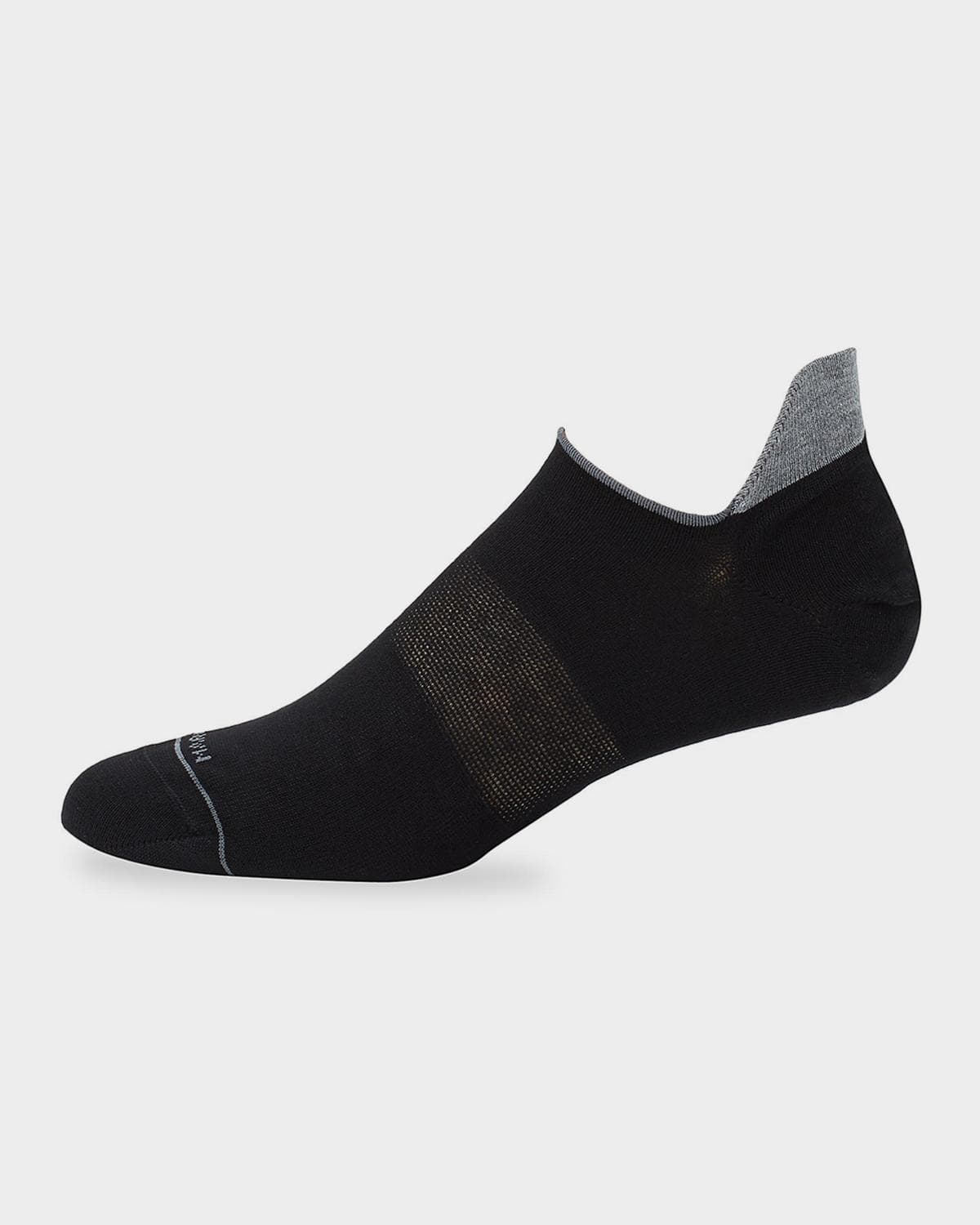 Marcoliani Men's Cotton Solid Invisible Touch No-Show Socks