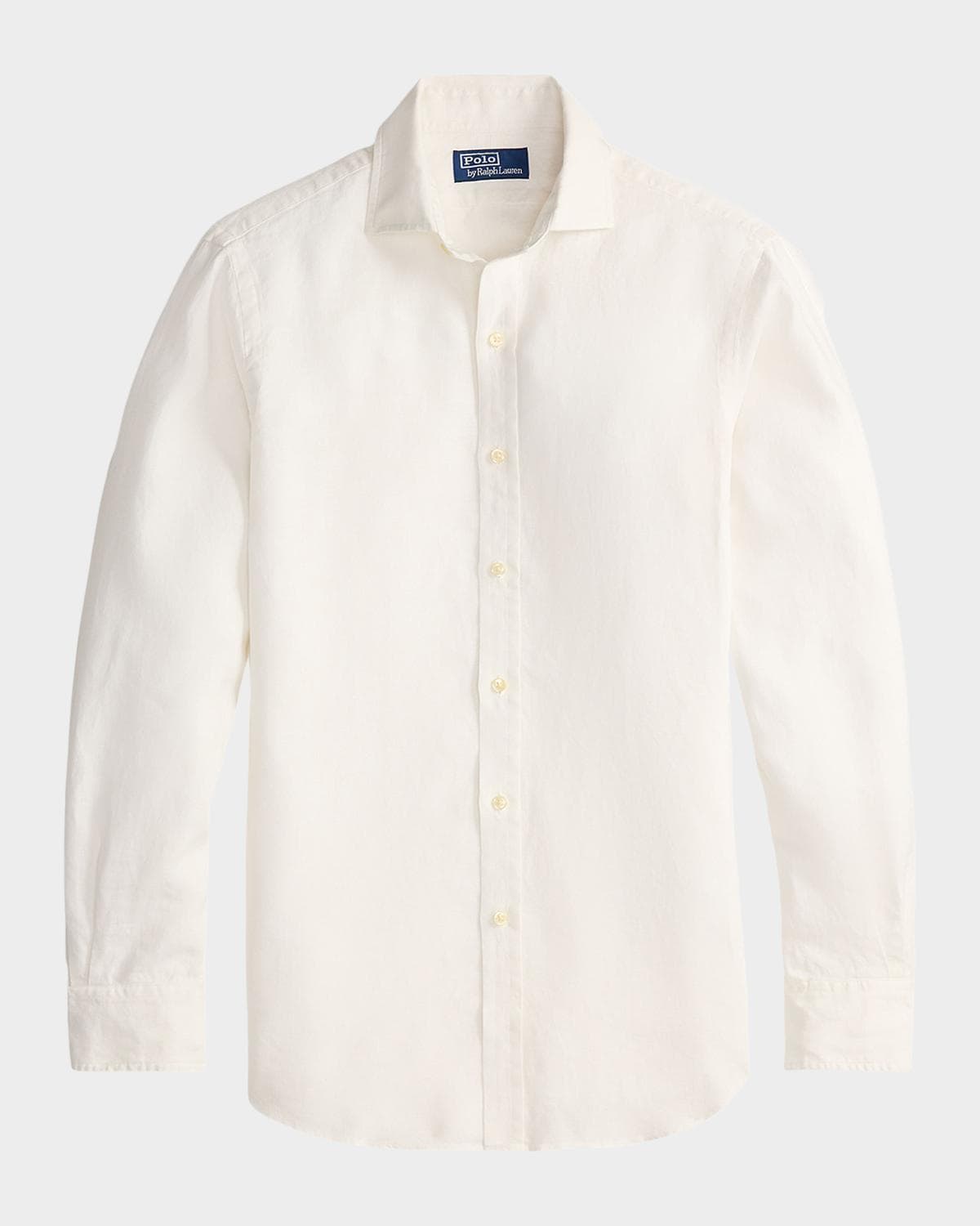Polo Ralph Lauren Men's Classic-Fit Slub Linen Button-Down Shirt