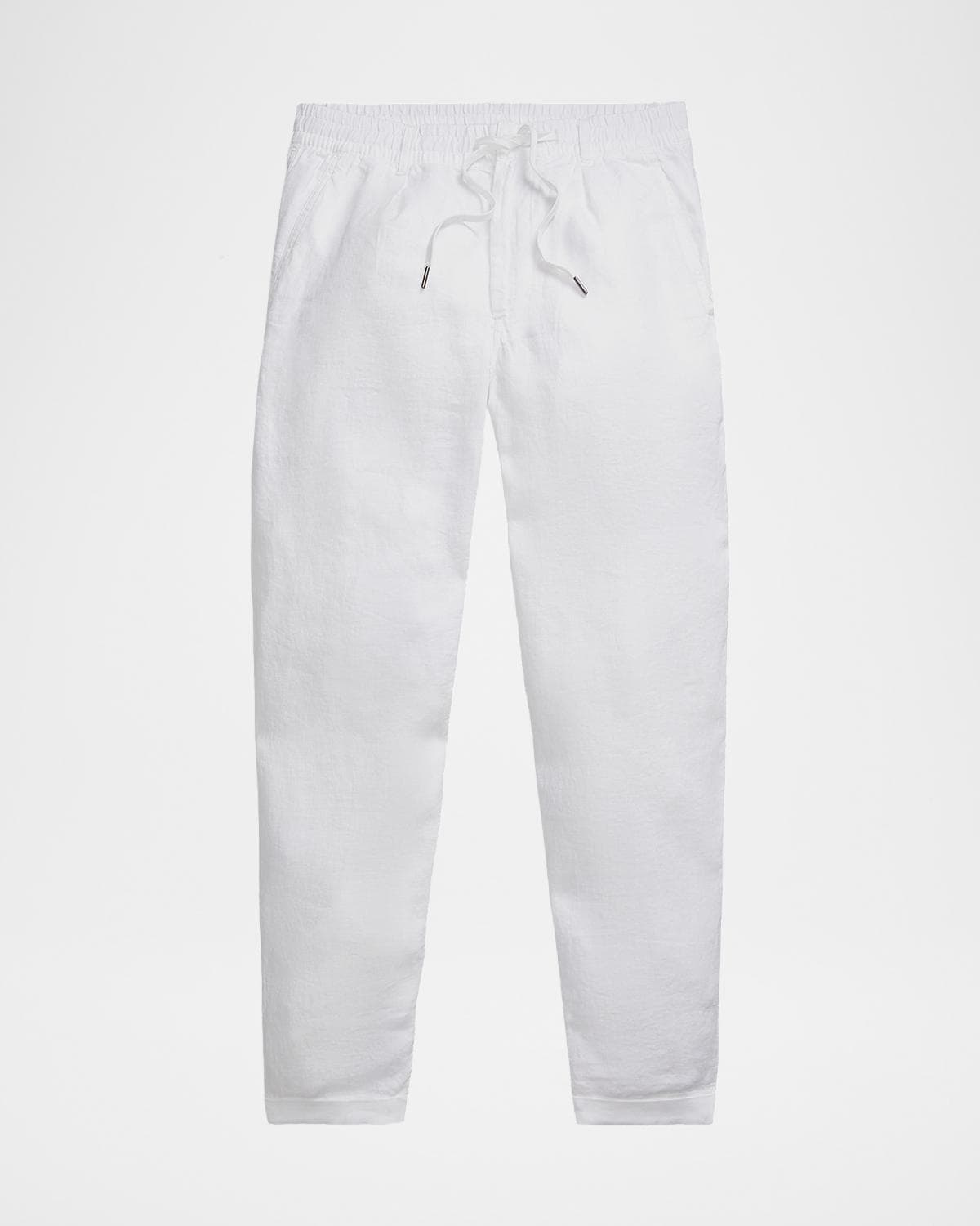 Polo Ralph Lauren Men's Linen Pleated Drawstring Trousers