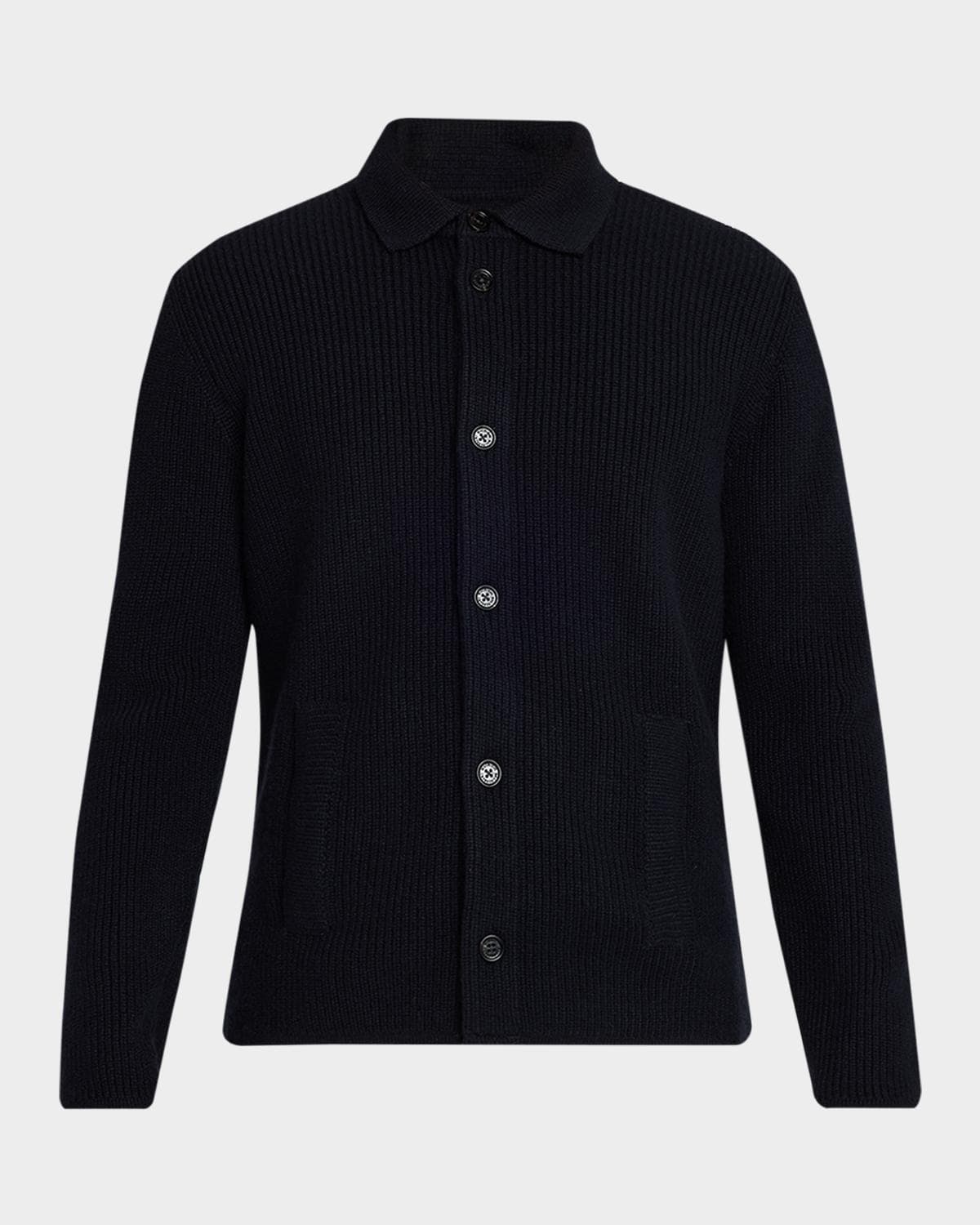Baldassari Men's Cashmere Rib Cardigan · 50 (40)