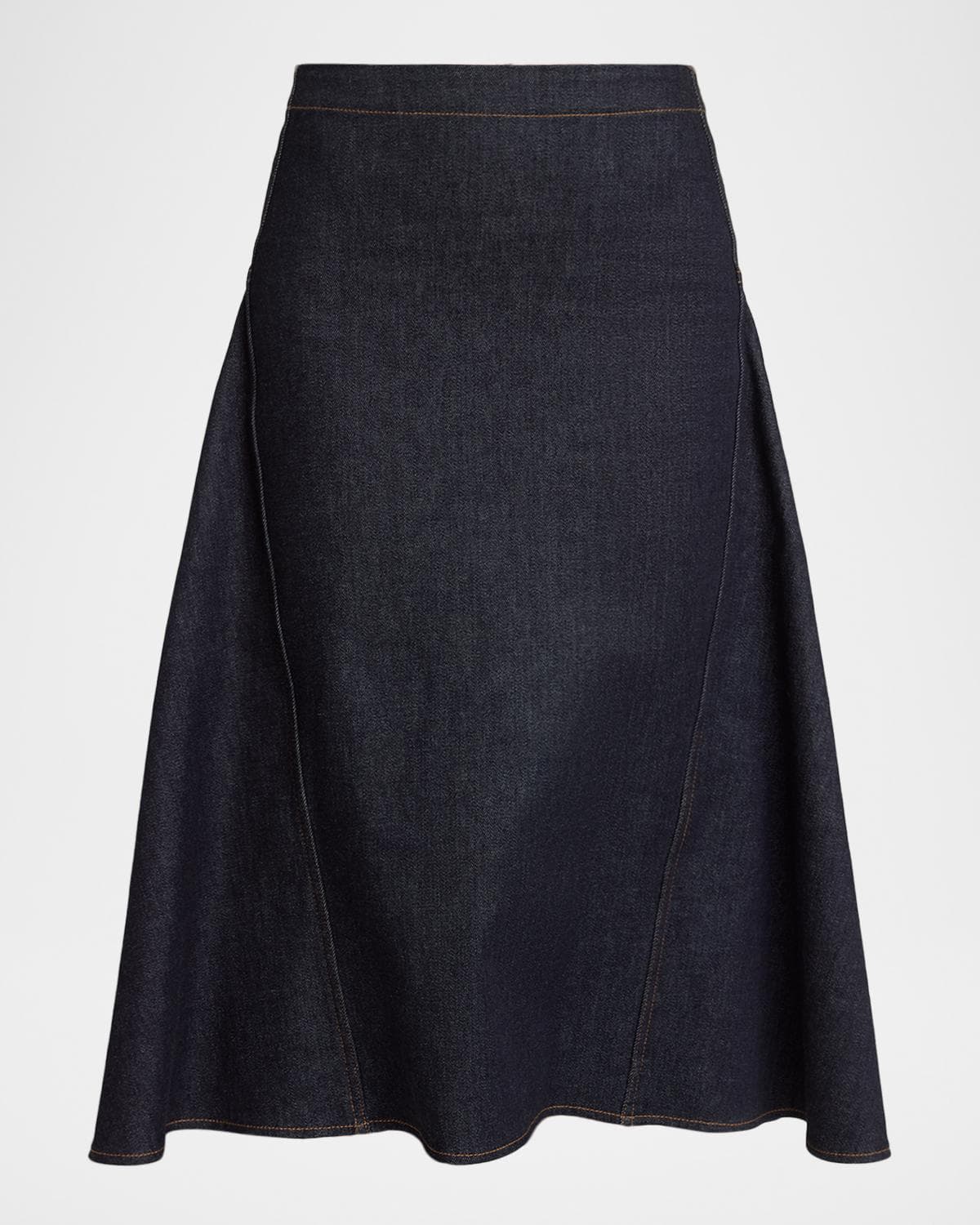 Jacquemus Denim Midi Skirt