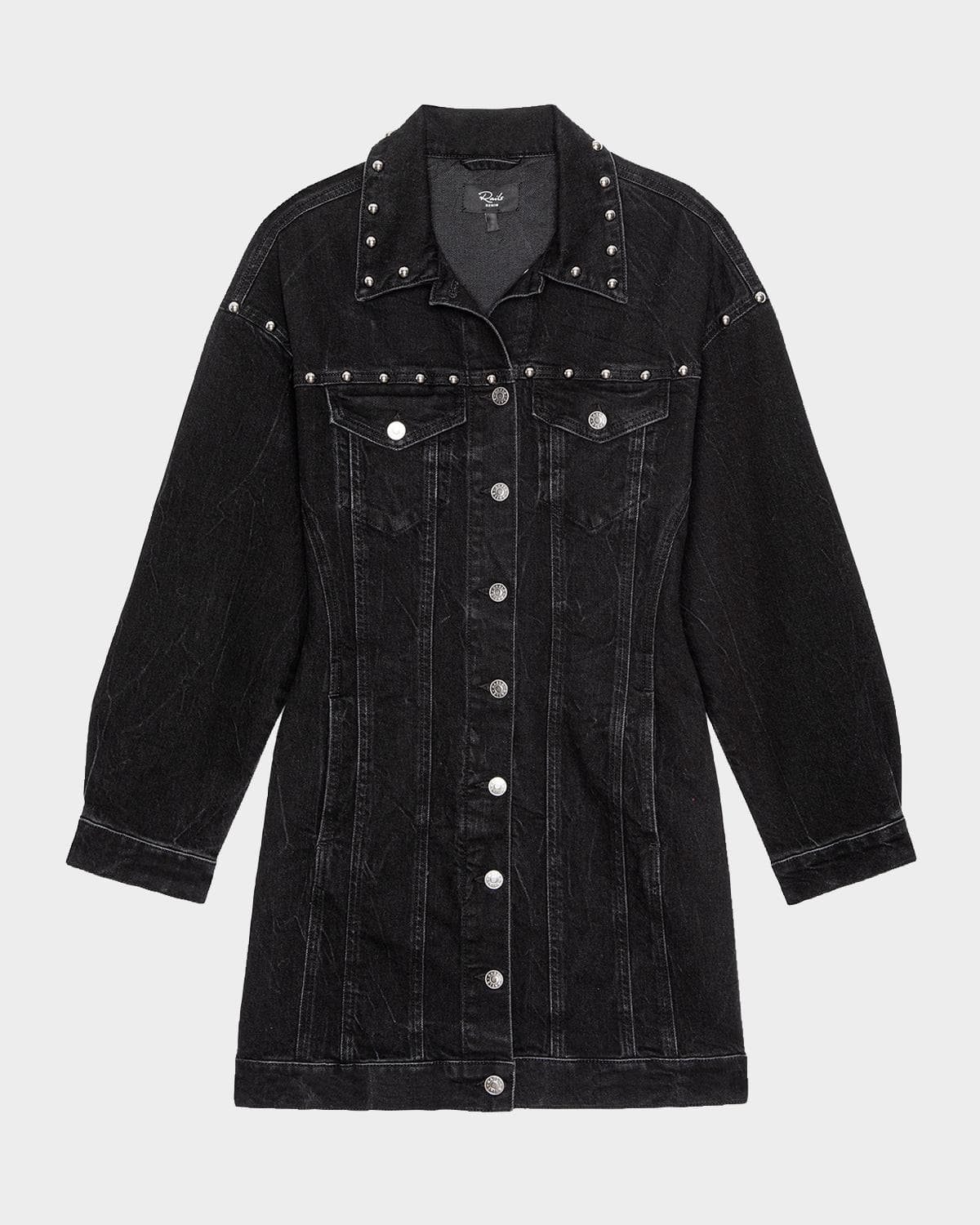 Rails Ladera Studded Denim Mini Dress