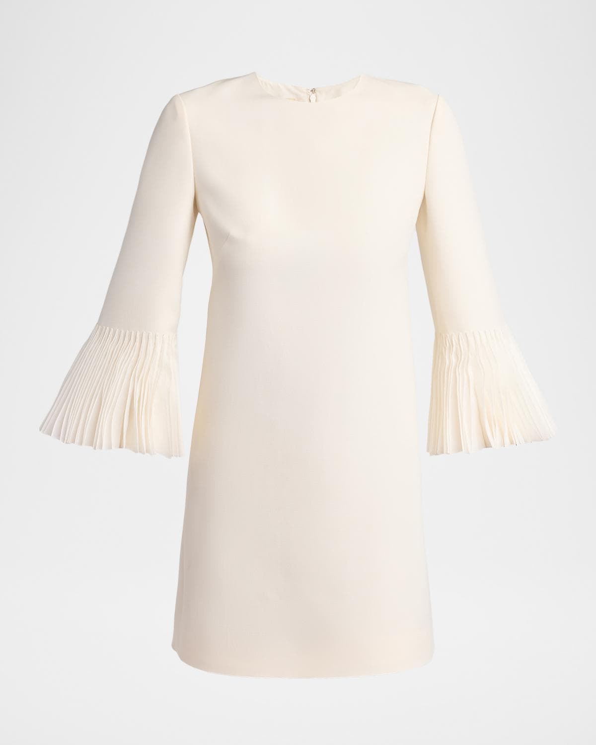 Valentino Garavani Embroidered Bell-Sleeve Mini Dress
