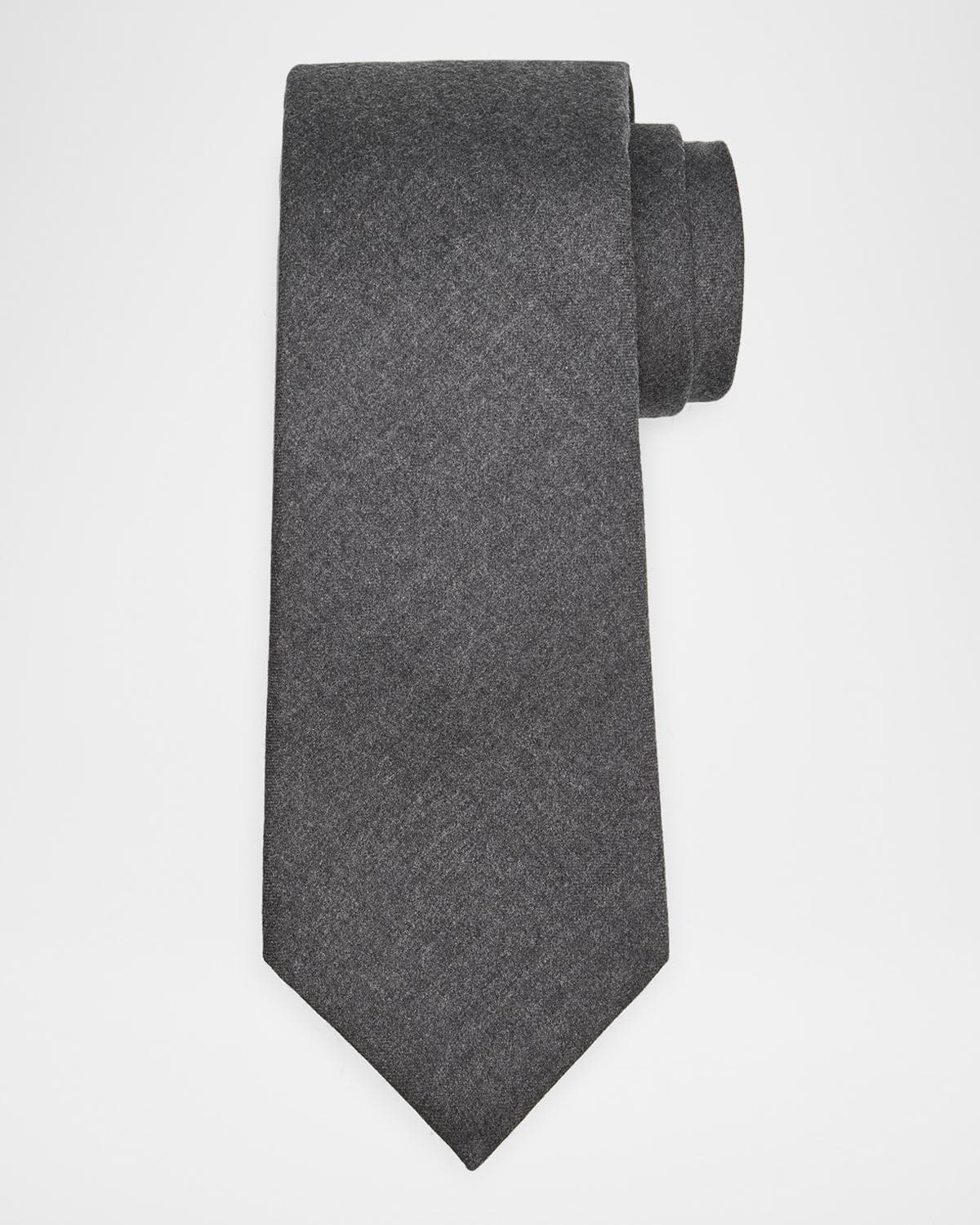 Kiton Men's Wool Seven-Fold Tie
