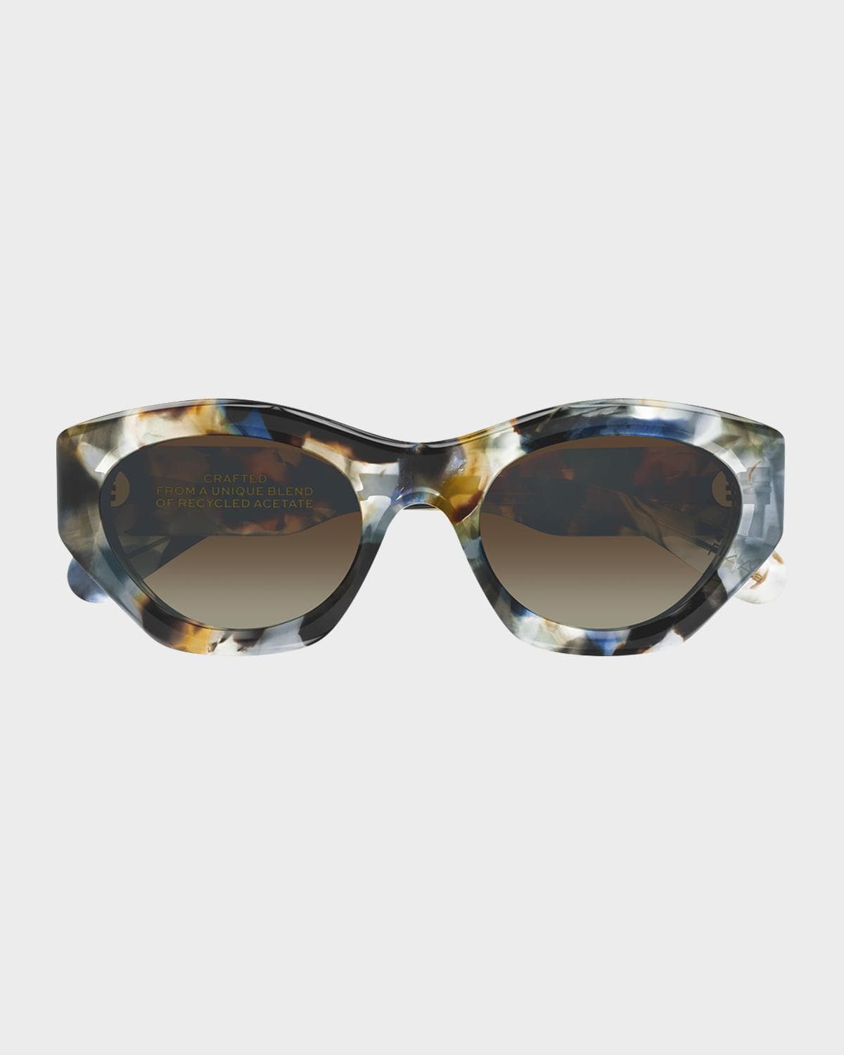 Chloe 53mm Recycled Acetate Cat-Eye Sunglasses