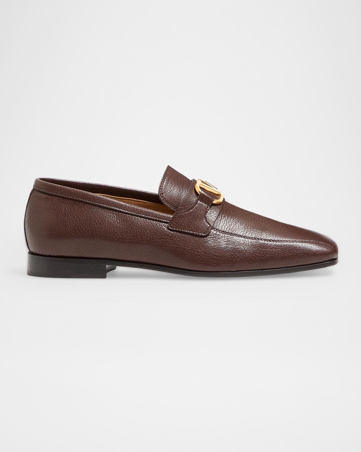 Valentino Garavani Men's Vlogo Signature Leather Loafers