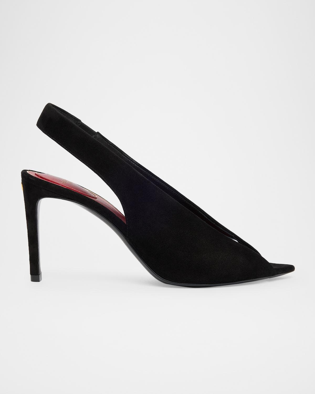 Valentino Garavani 85mm Suede Slingback Sandals