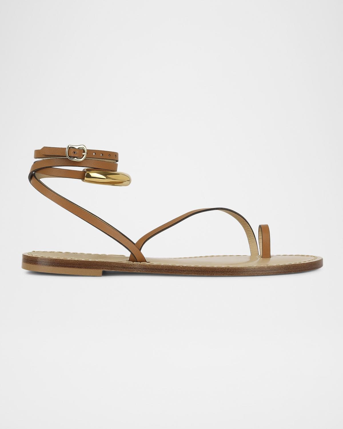AMANU The Kalahari Leather Wrap Sandals