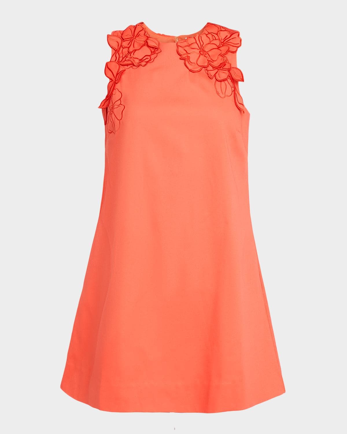 Mestiza New York Juniper Floral Applique Mini Shift Dress · 4