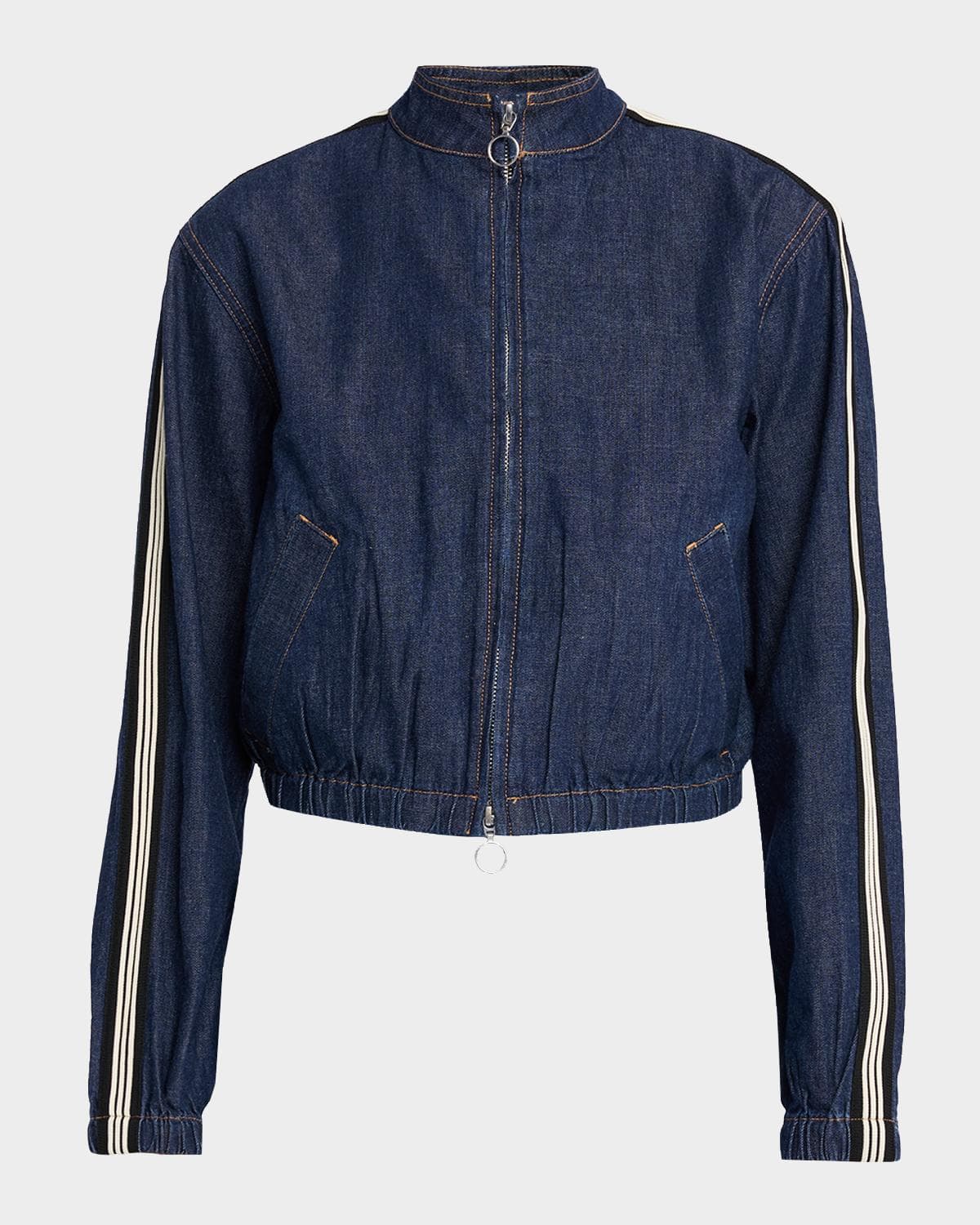 Veronica Beard Gigi Denim Track Jacket