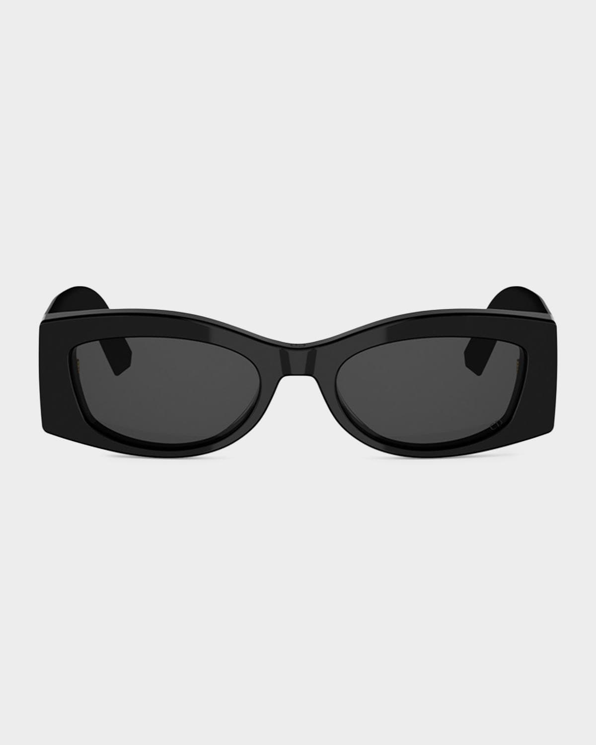 Dior Diorombre S1I Acetate Rectangular Sunglasses