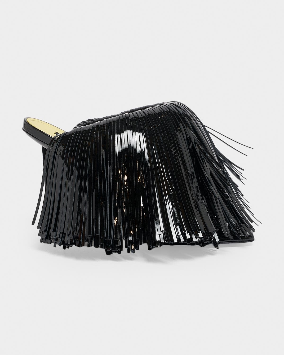 Givenchy Leather Fringe Sandals