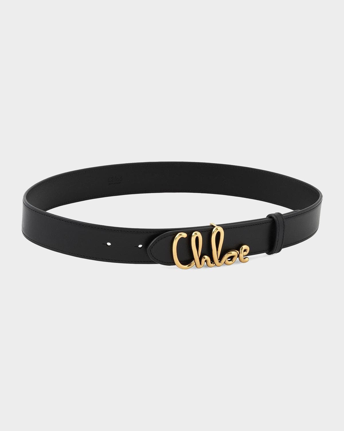 Chloe Iconic Logo Leather Belt