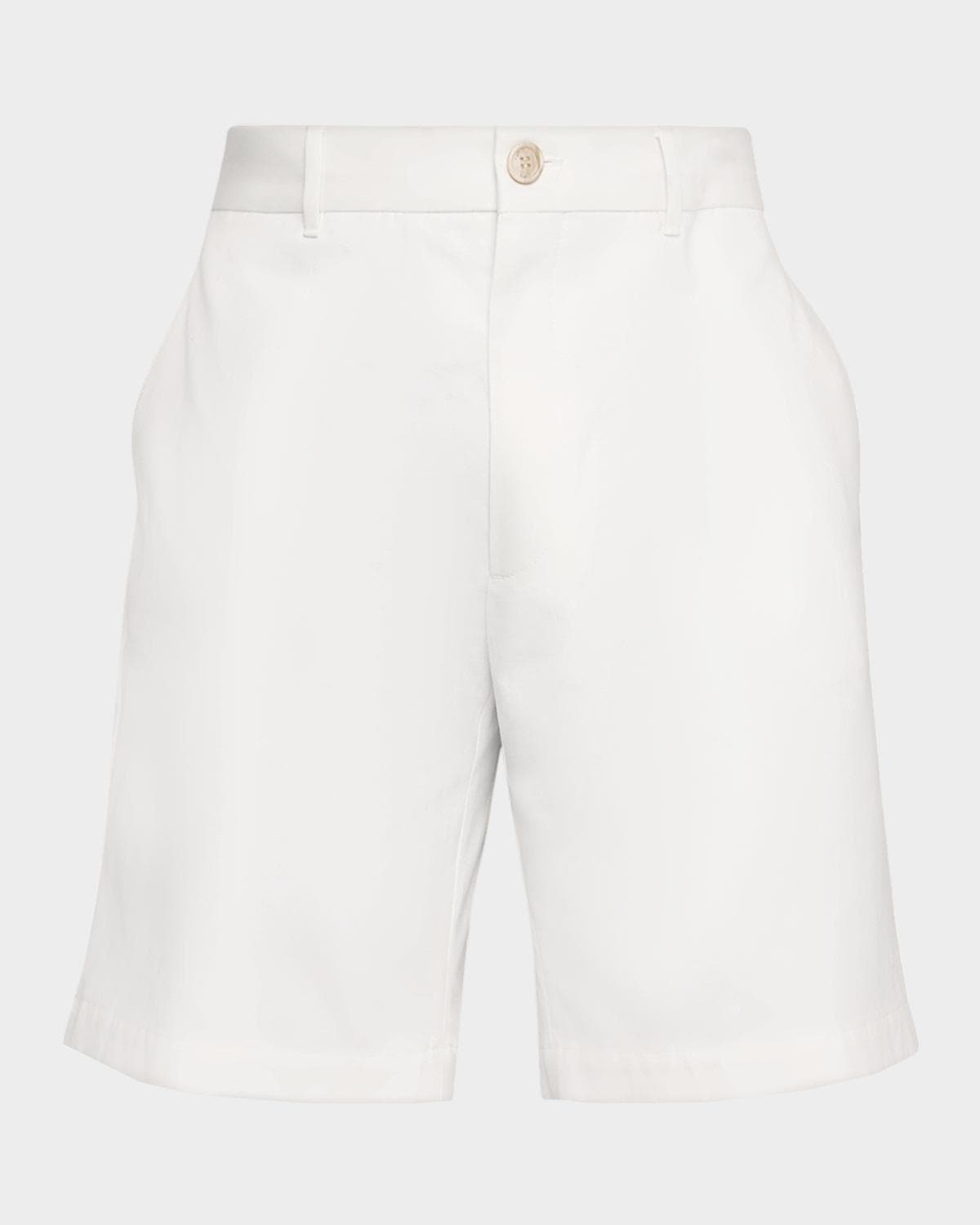 Brunello Cucinelli Cotton Mid-Rise Bermuda Shorts