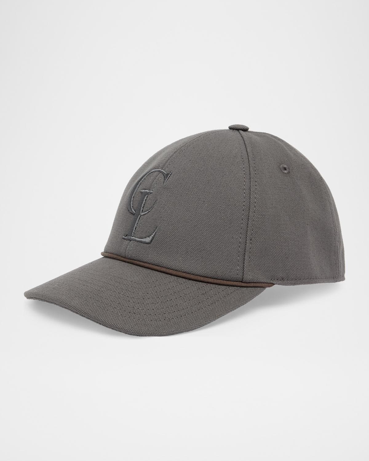 Christian Louboutin Men's Neo CL Canvas Baseball Cap