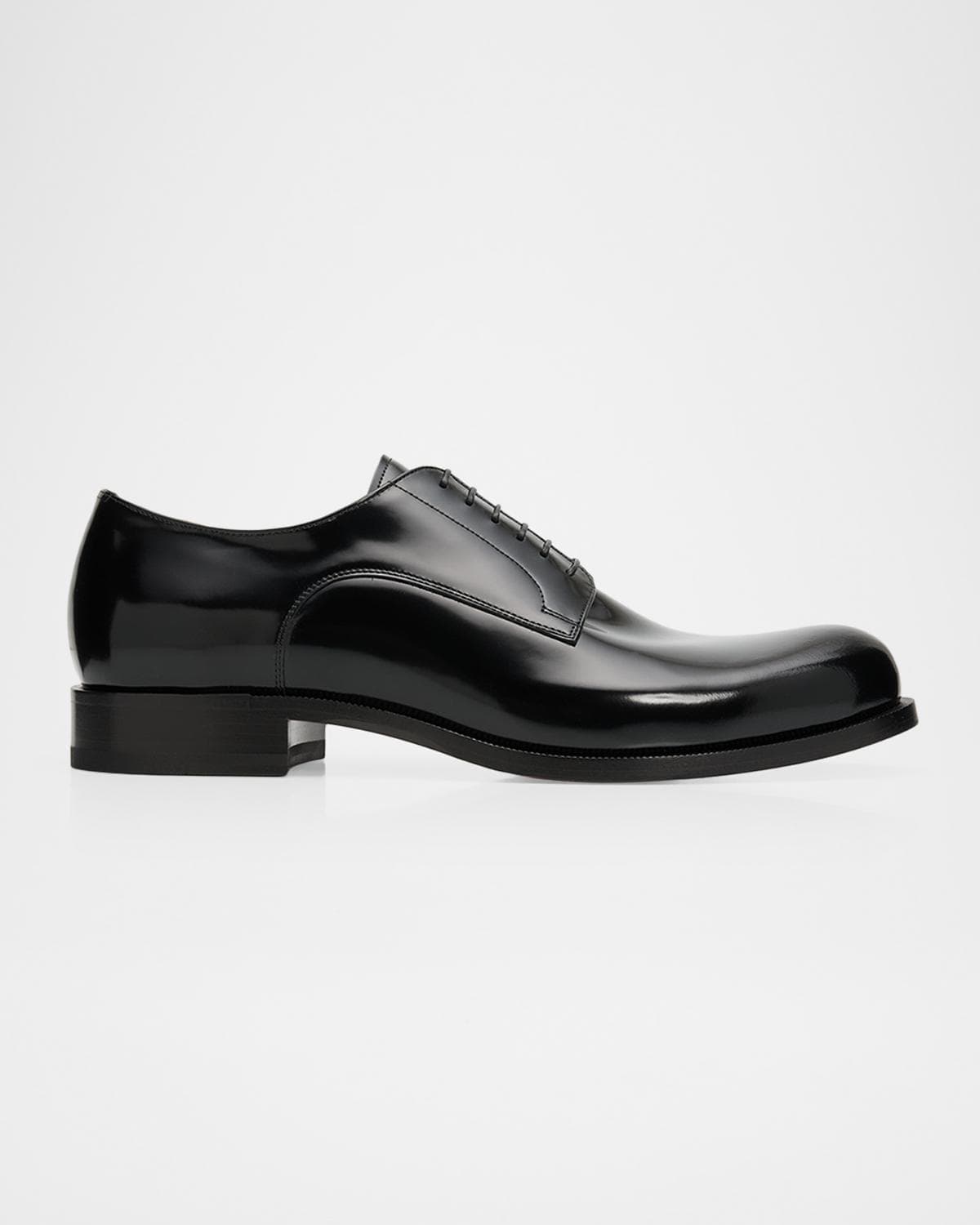 Christian Louboutin Men's Moustachou Leather Derbys