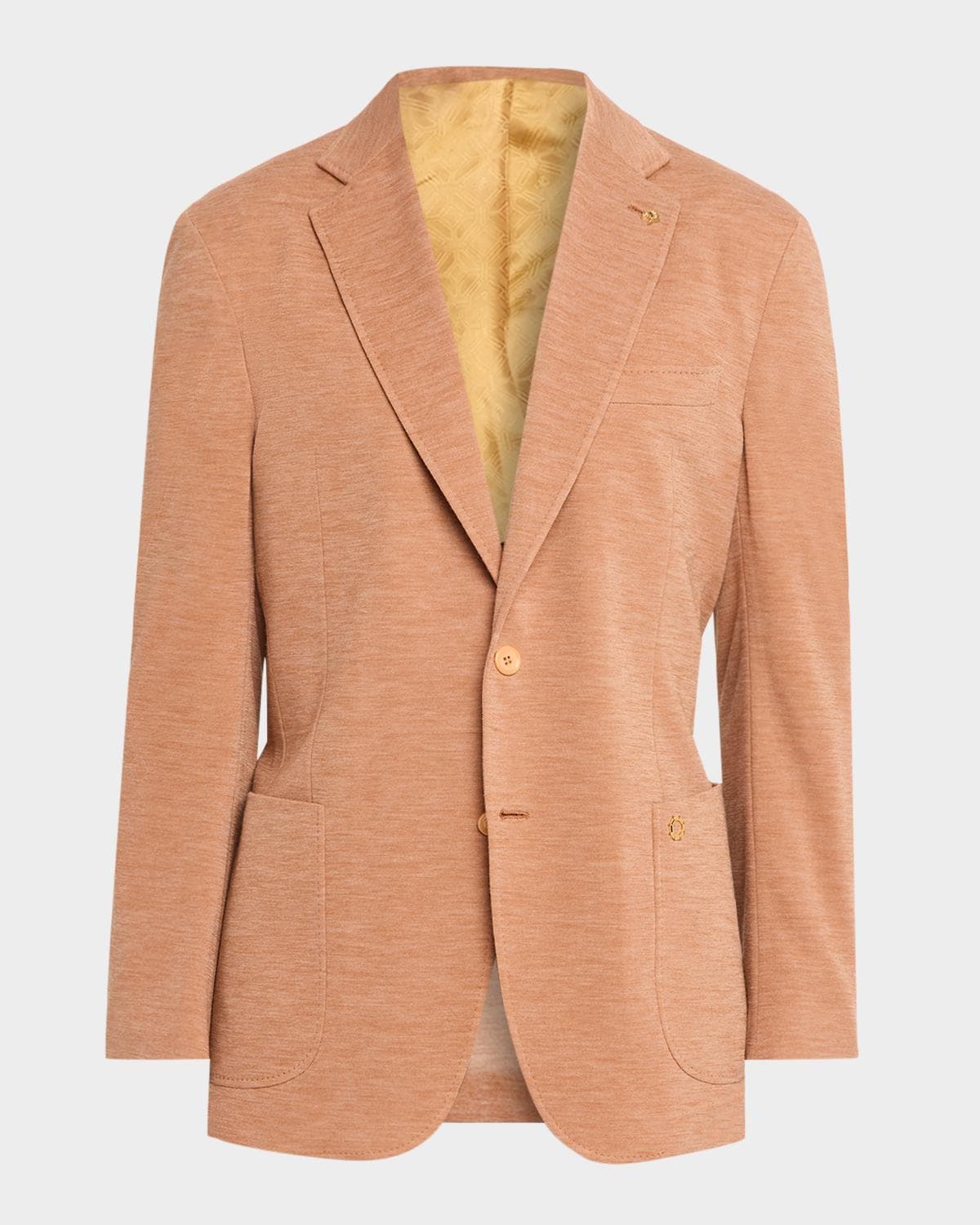 Stefano Ricci Men's Wool Jersey Knit Single-Breasted Blazer