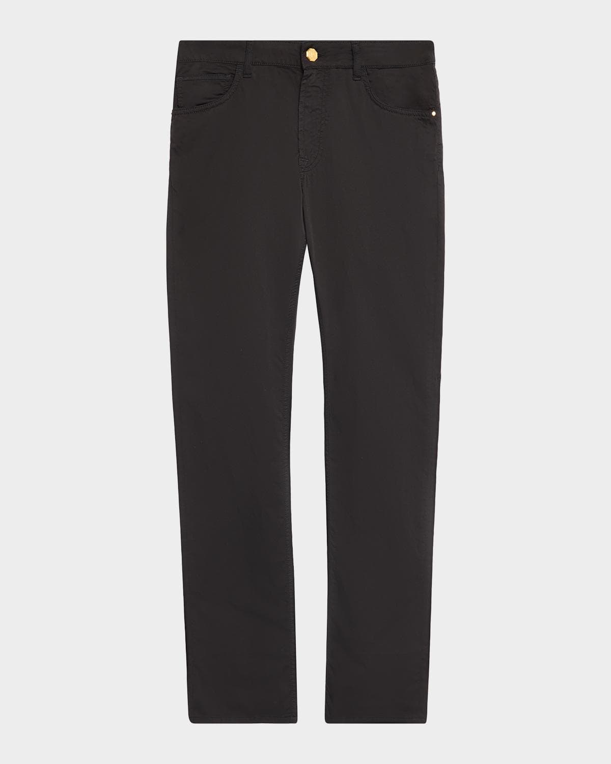 Stefano Ricci Men's Slim Cotton-Stretch Five-Pocket Pants