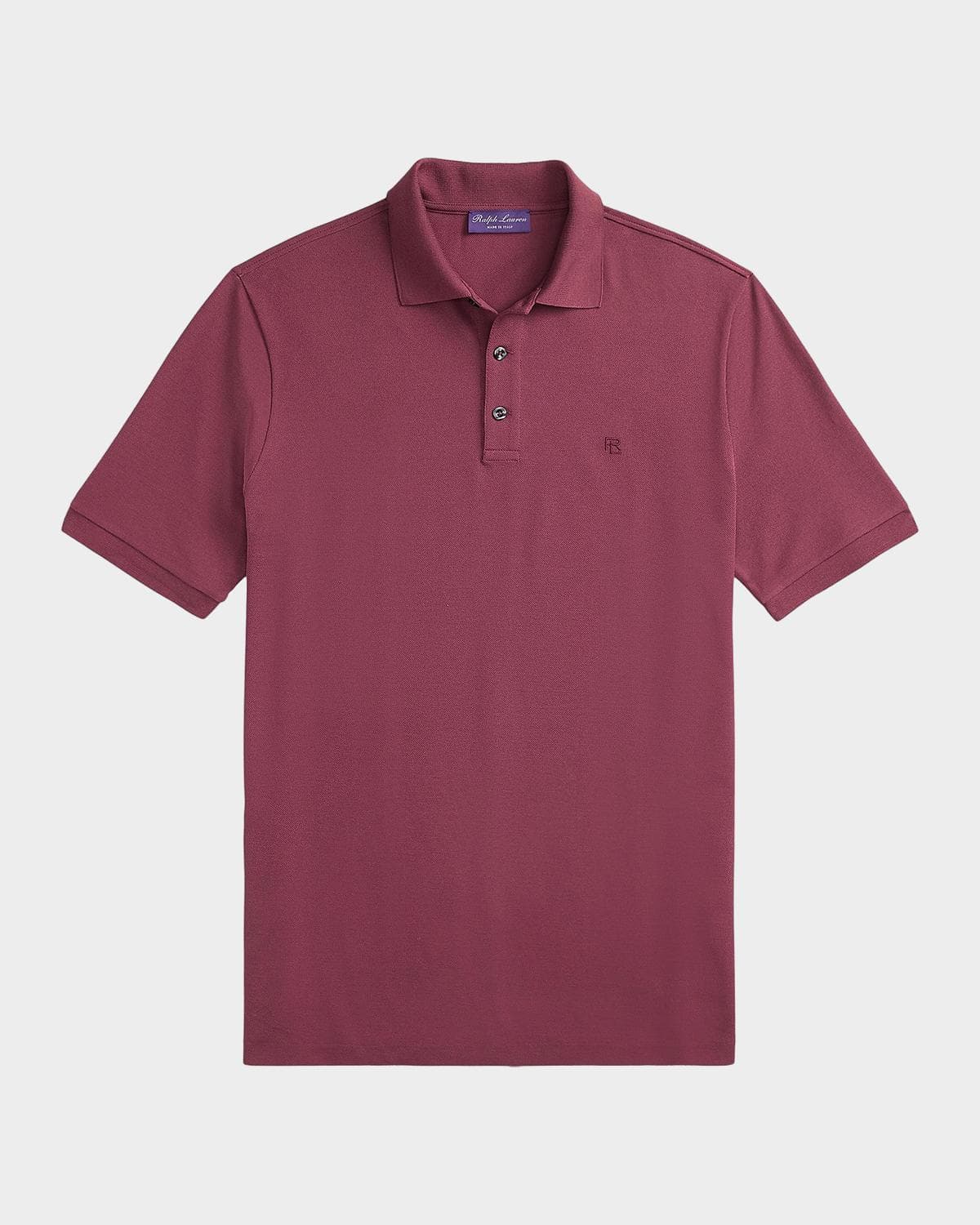 Ralph Lauren Purple Label Men's Custom Slim Fit Piqué Polo Shirt
