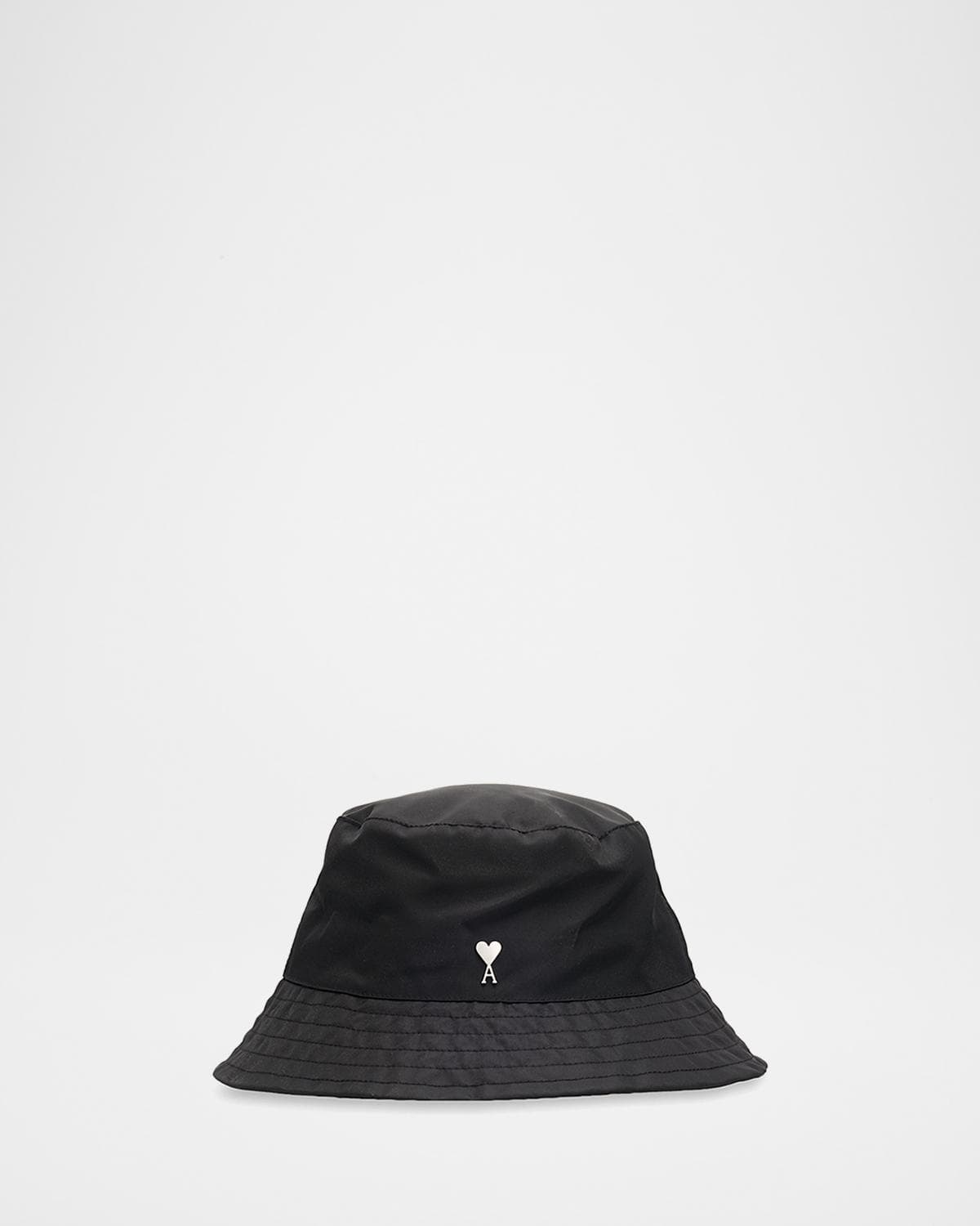 Ami Paris Men's Ami de Coeur Nylon Bucket Hat