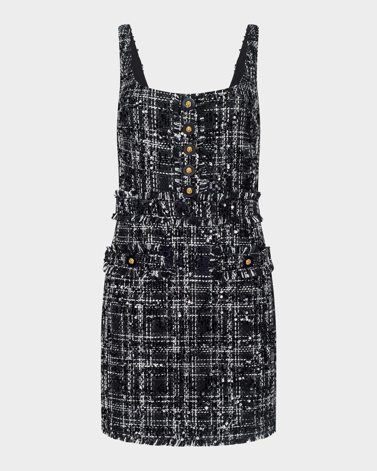 L 'AGENCE Valli Tweed Mini Dress · 4