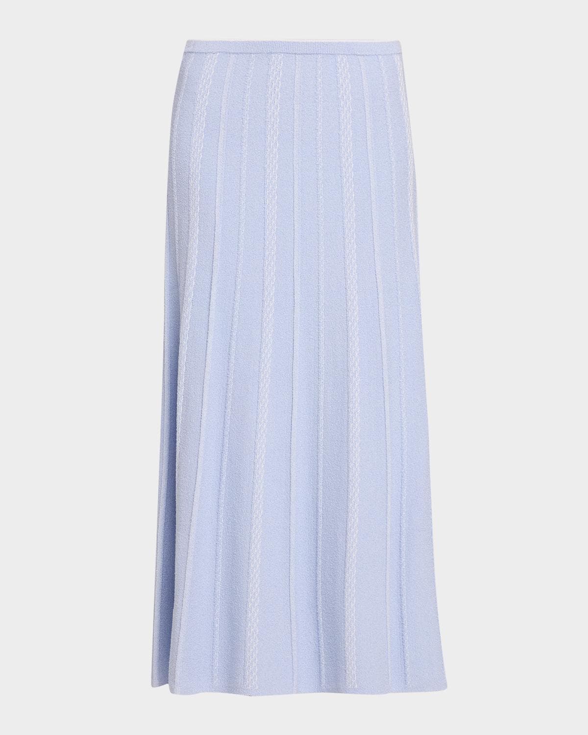 Proenza Schouler White Label Morena Textured Knit Midi Skirt