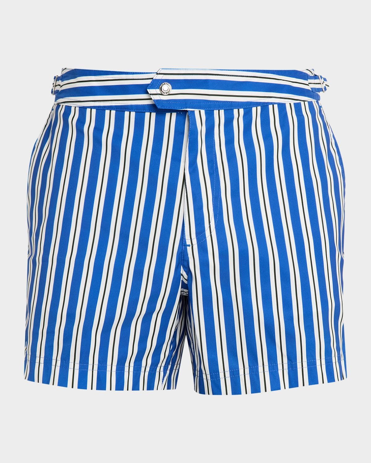 TOM FORD Men's Nylon Multi-Stripe Swim Trunks