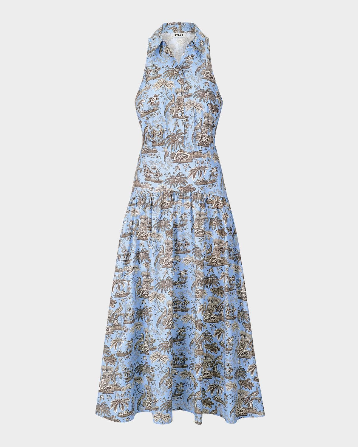STAUD Romy Midi Dress