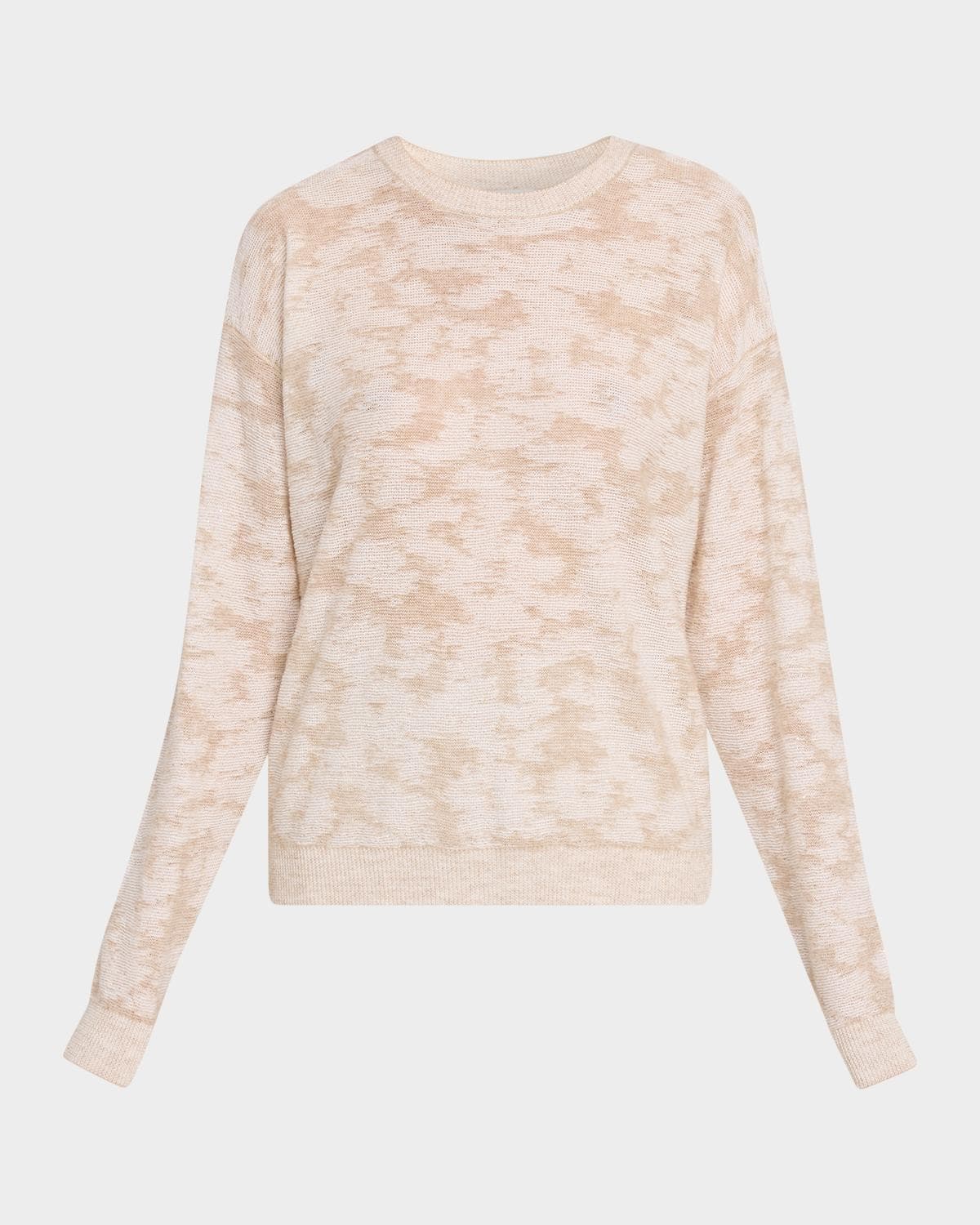 Peserico Crewneck Sequin-Embellished Knit Sweater