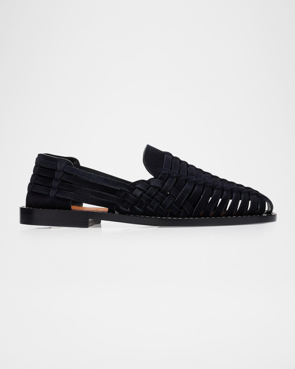Brunello Cucinelli Men's Woven Suede Sandals