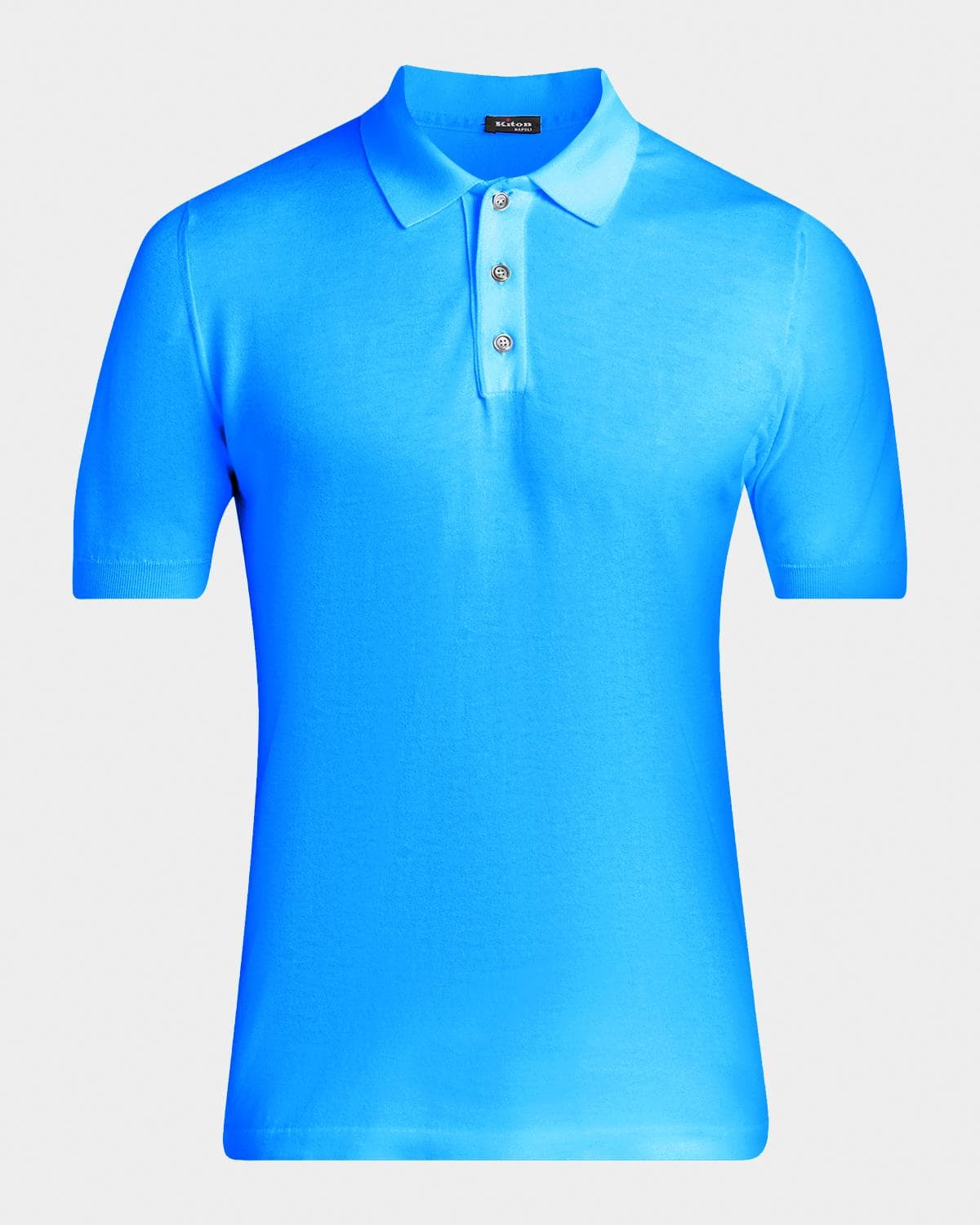 Kiton Men's Cotton Classic-Fit Polo Shirt