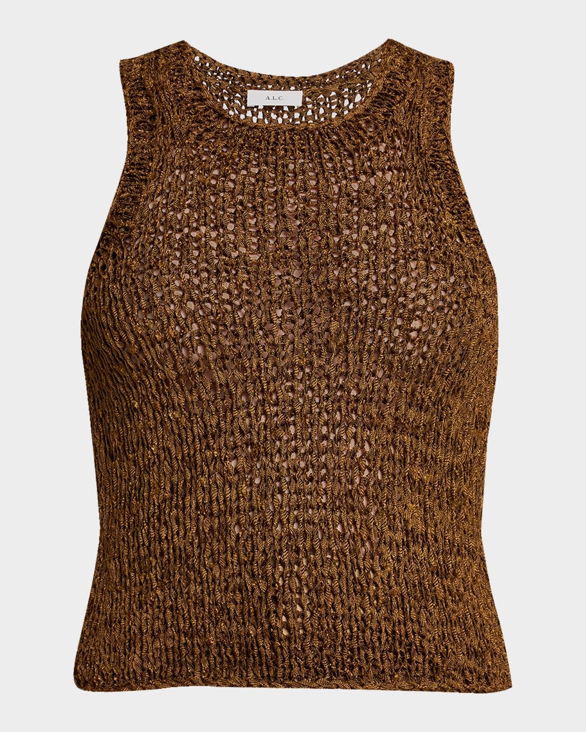 A.L.C. Nelly Open Knit Tank Top