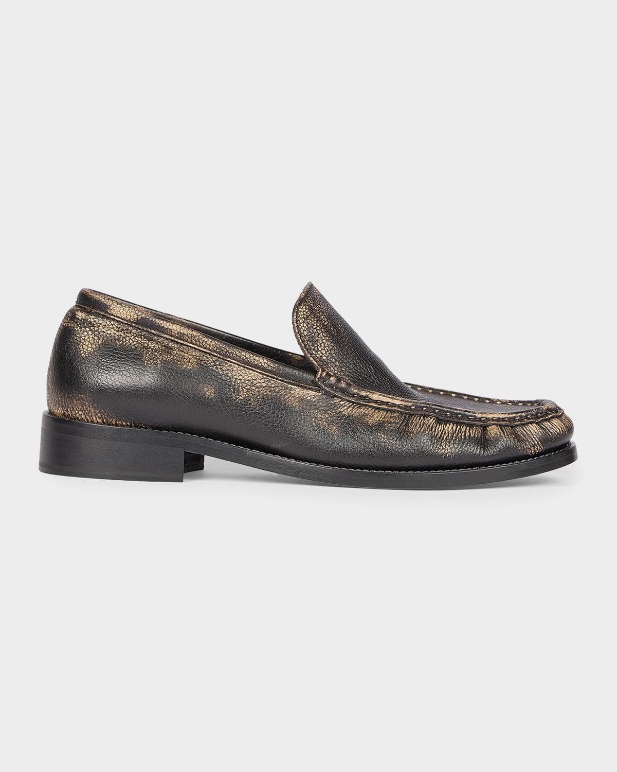 Acne Studios Men's Boafer Light Bob Leather Loafers