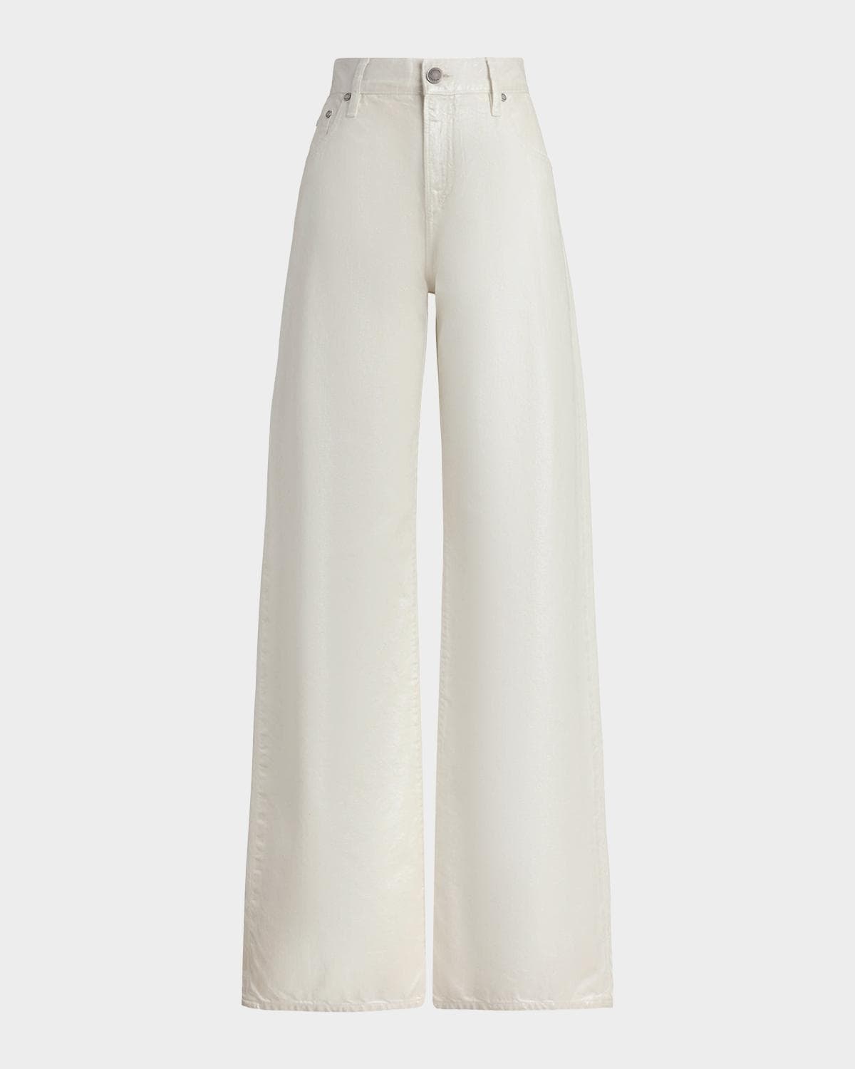 Ralph Lauren Collection Mercer Relaxed Wide-Leg Jeans