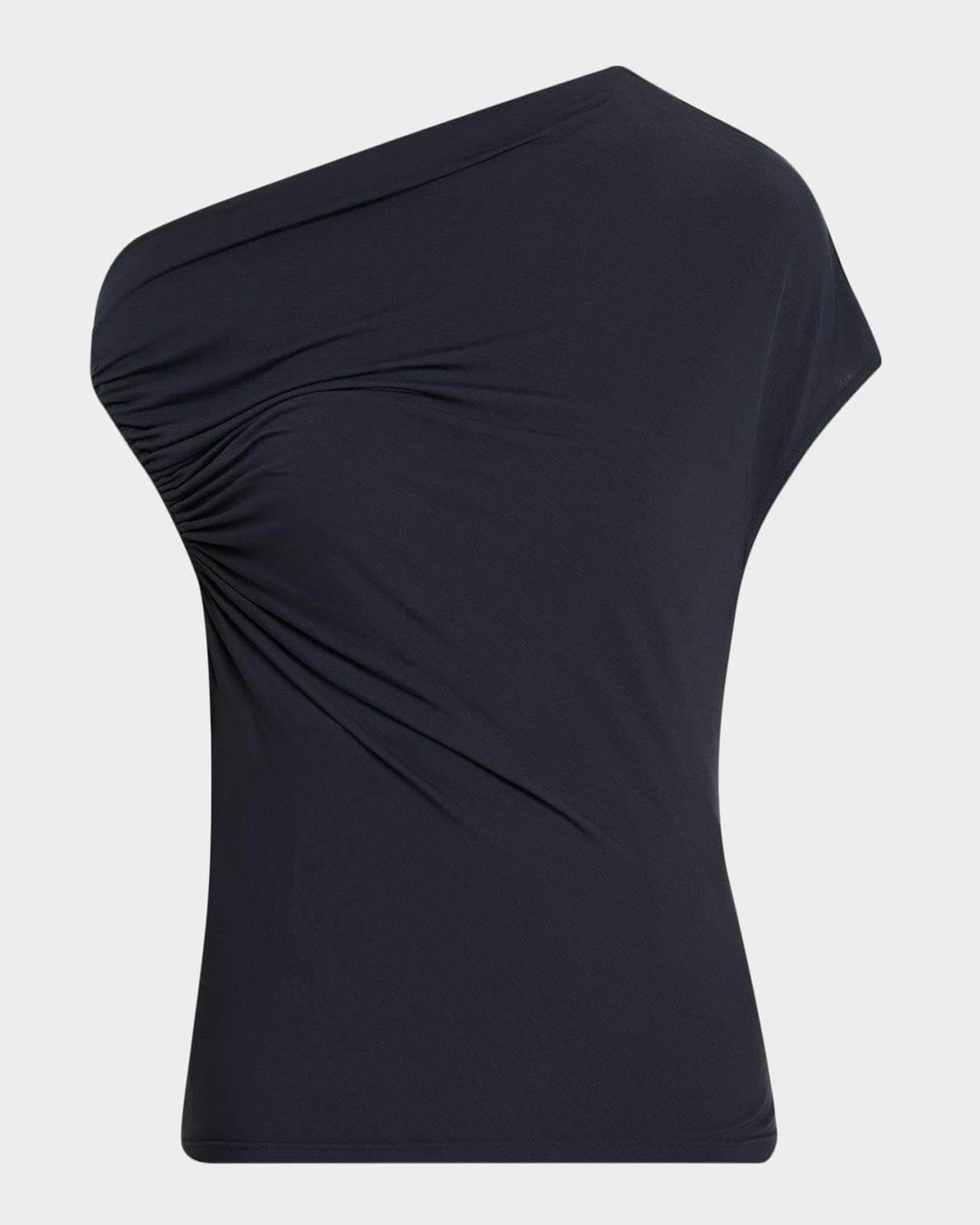 A.L.C. Halle Ruched Asymmetric Tee