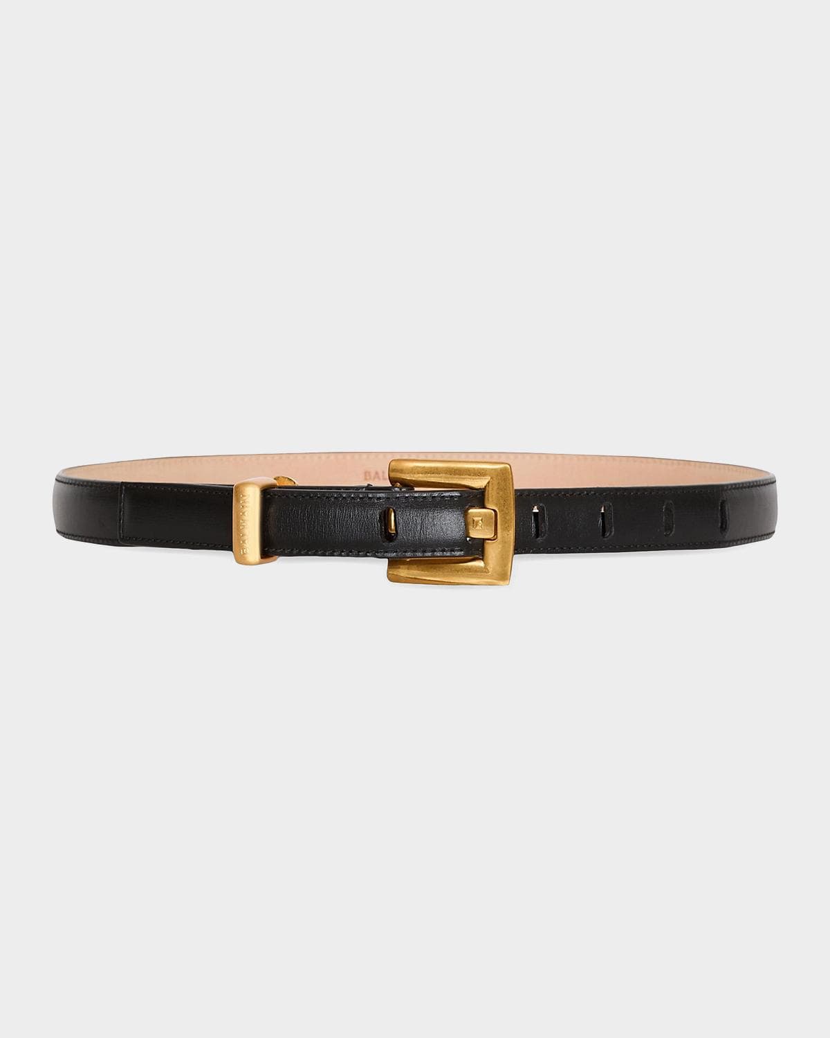 Balmain Anthem Leather Belt