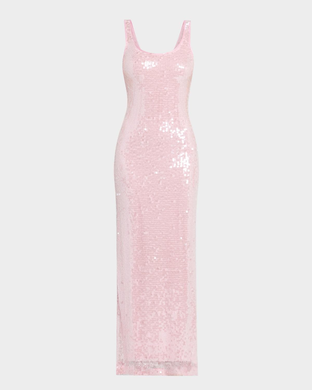 SIMKHAI Bex Sequined Tank Dress