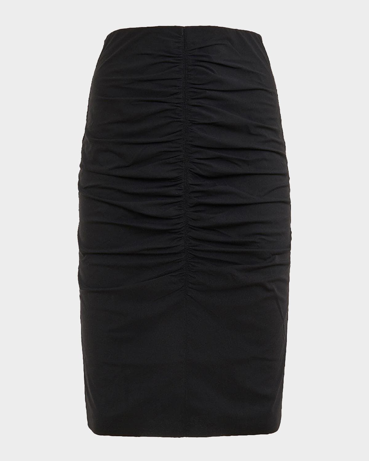 Wolford Pure Ruched Knee-Length Skirt · LRG